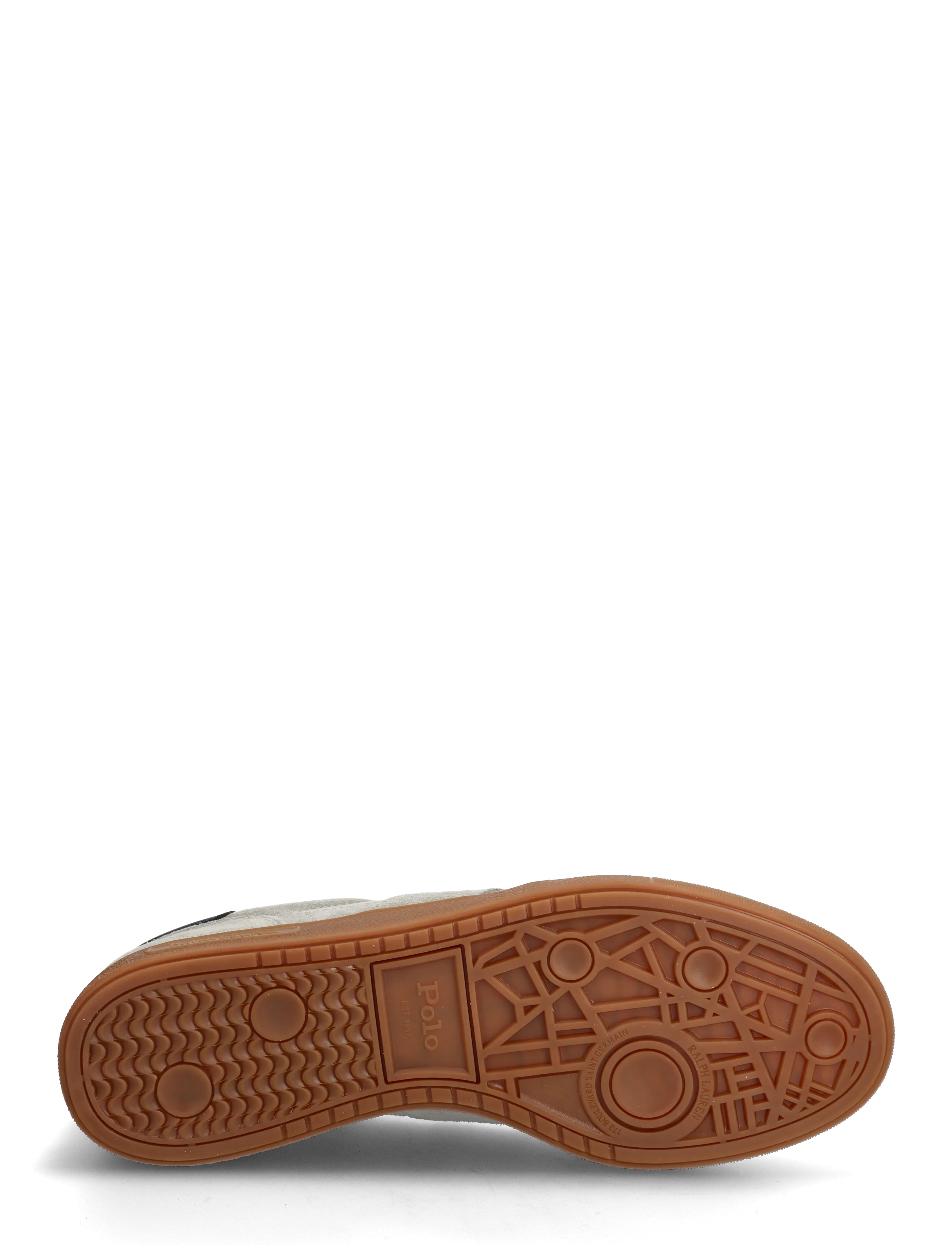 Polo Ralph Lauren - SUEDE-BEDFORD PP-SK-LTL - lave sneakers - earth grey/hunter - 4