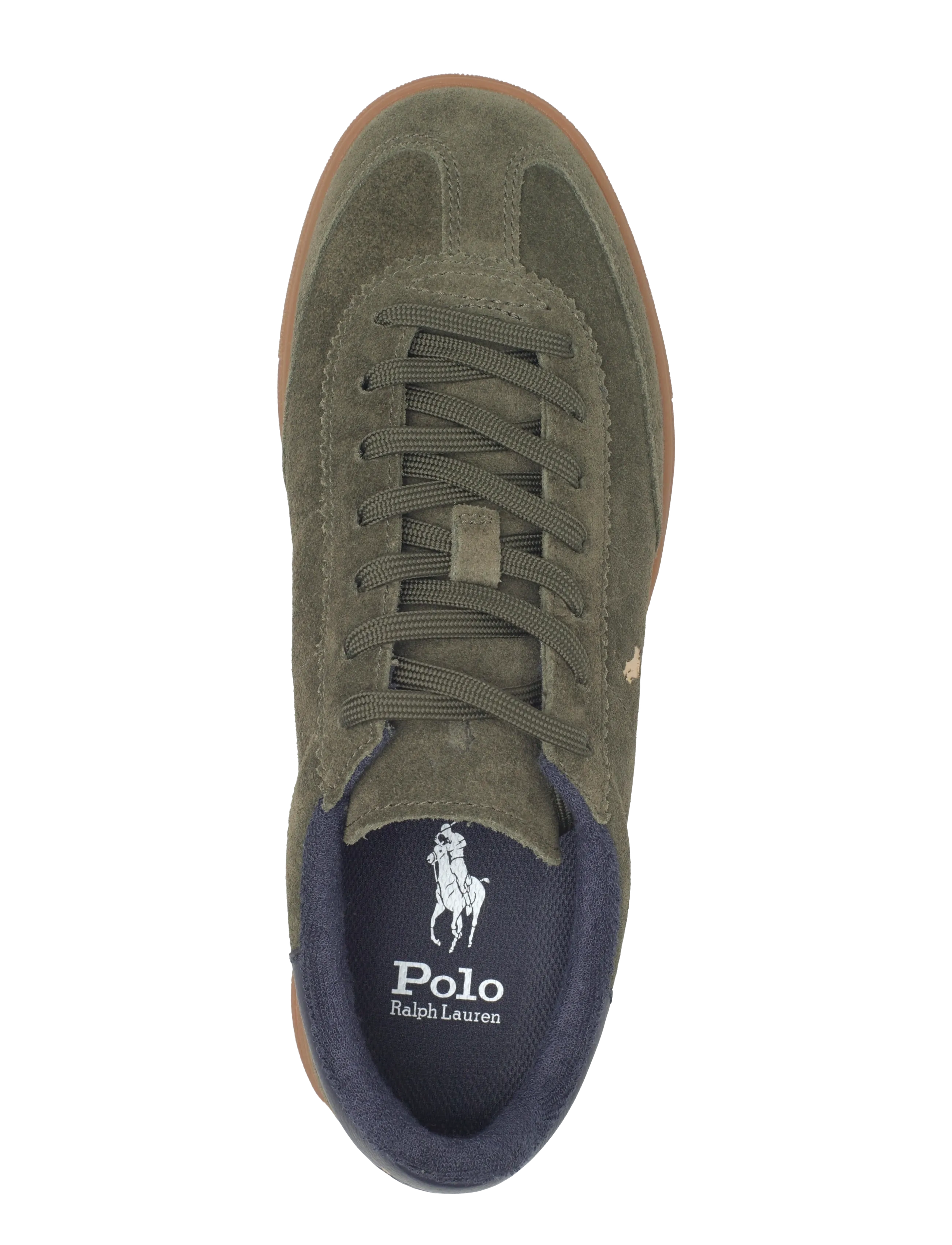 Polo Ralph Lauren - SUEDE-BEDFORD PP-SK-LTL - lave sneakers - estate olive/hunt - 3