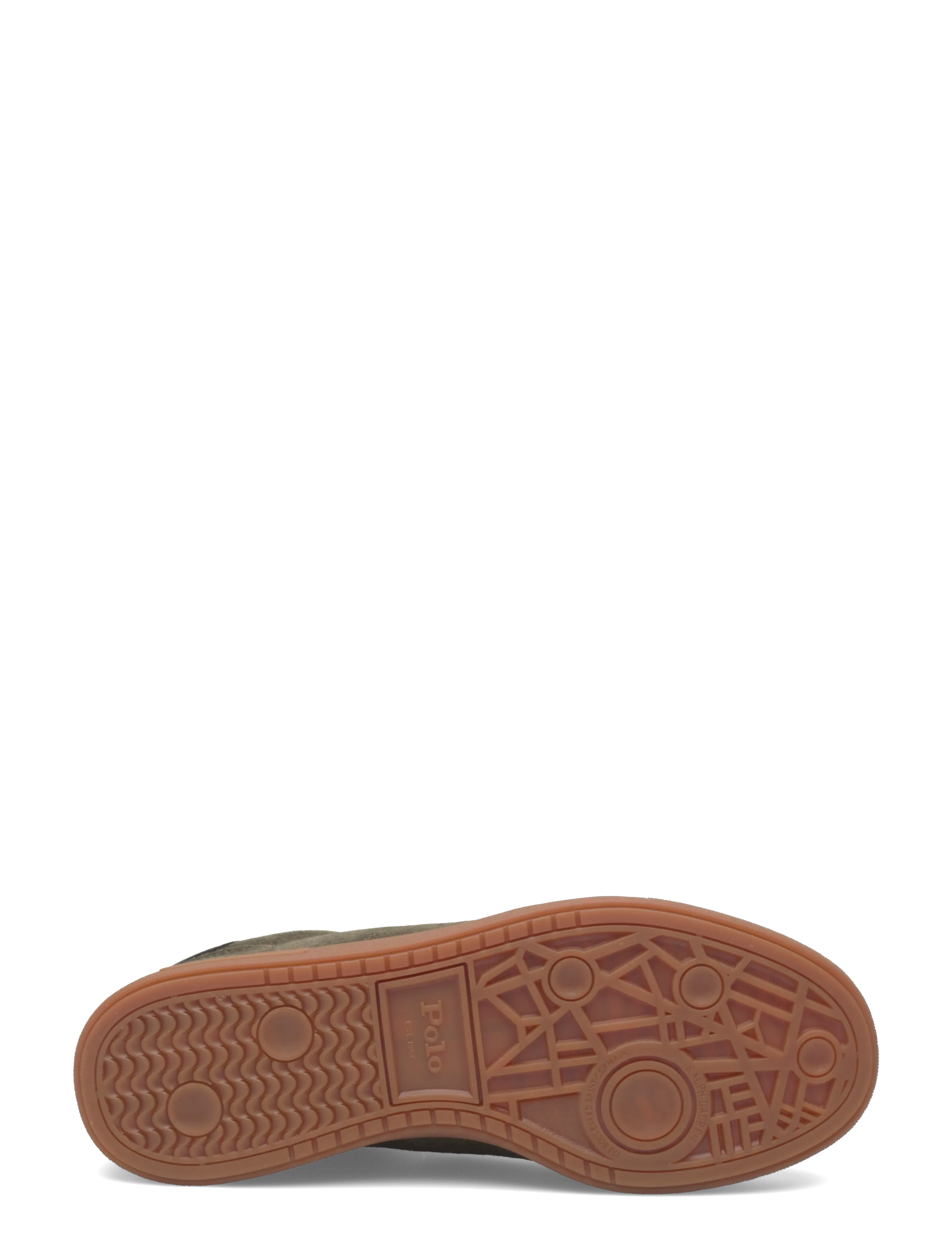 Polo Ralph Lauren - SUEDE-BEDFORD PP-SK-LTL - lave sneakers - estate olive/hunt - 4