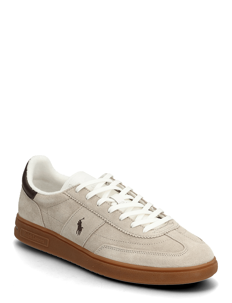 Polo Ralph Lauren - Bedford Suede Sneaker - niedriger schnitt - milkshake/dark br - 0