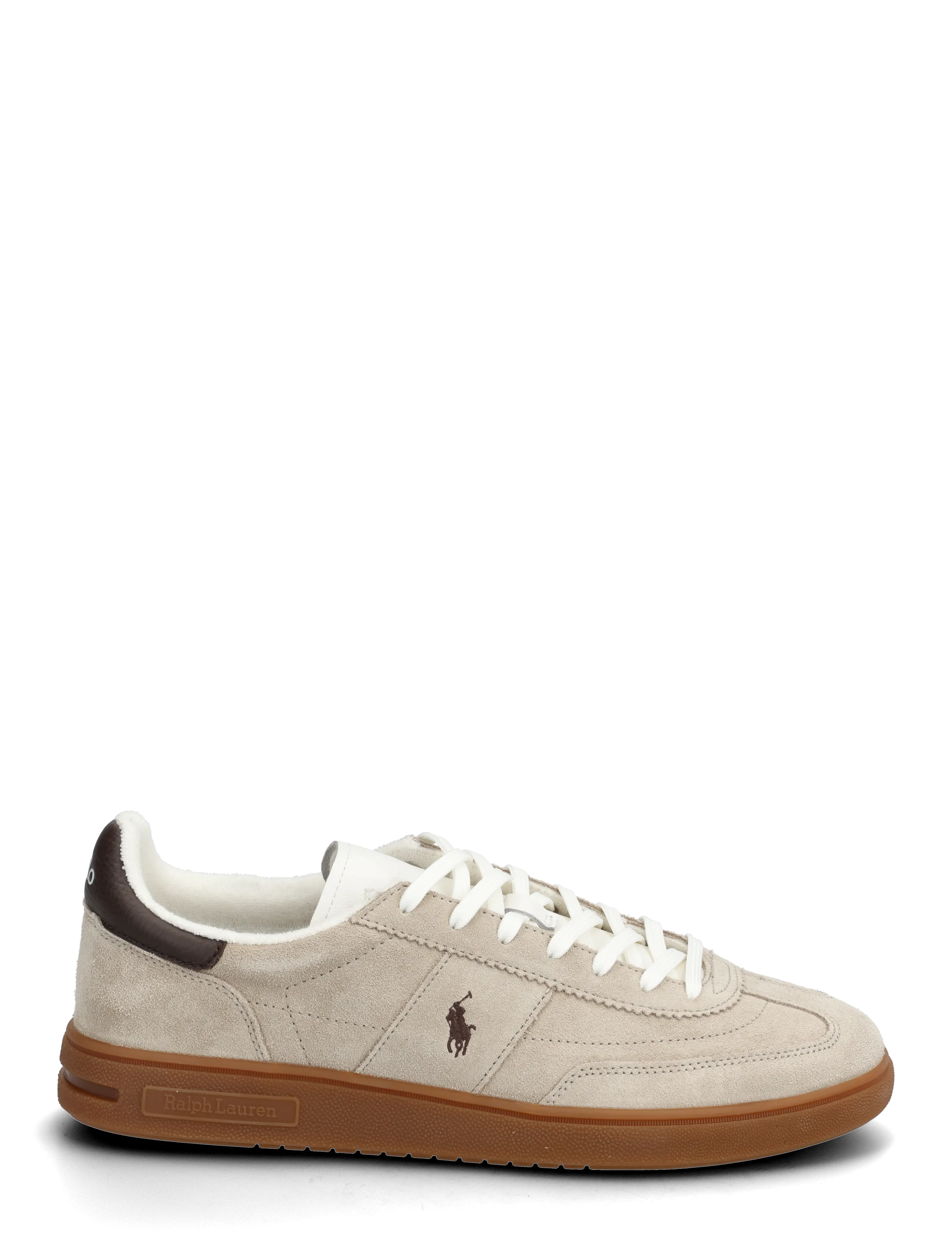 Polo Ralph Lauren - SUEDE-BEDFORD PP-SK-LTL - lave sneakers - milkshake/dark br - 1