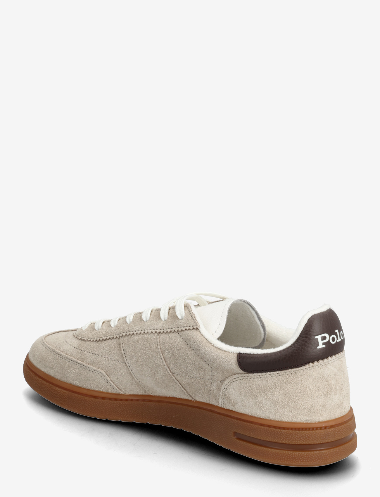 Polo Ralph Lauren - Bedford Suede Sneaker - tennised - milkshake/dark br - 2