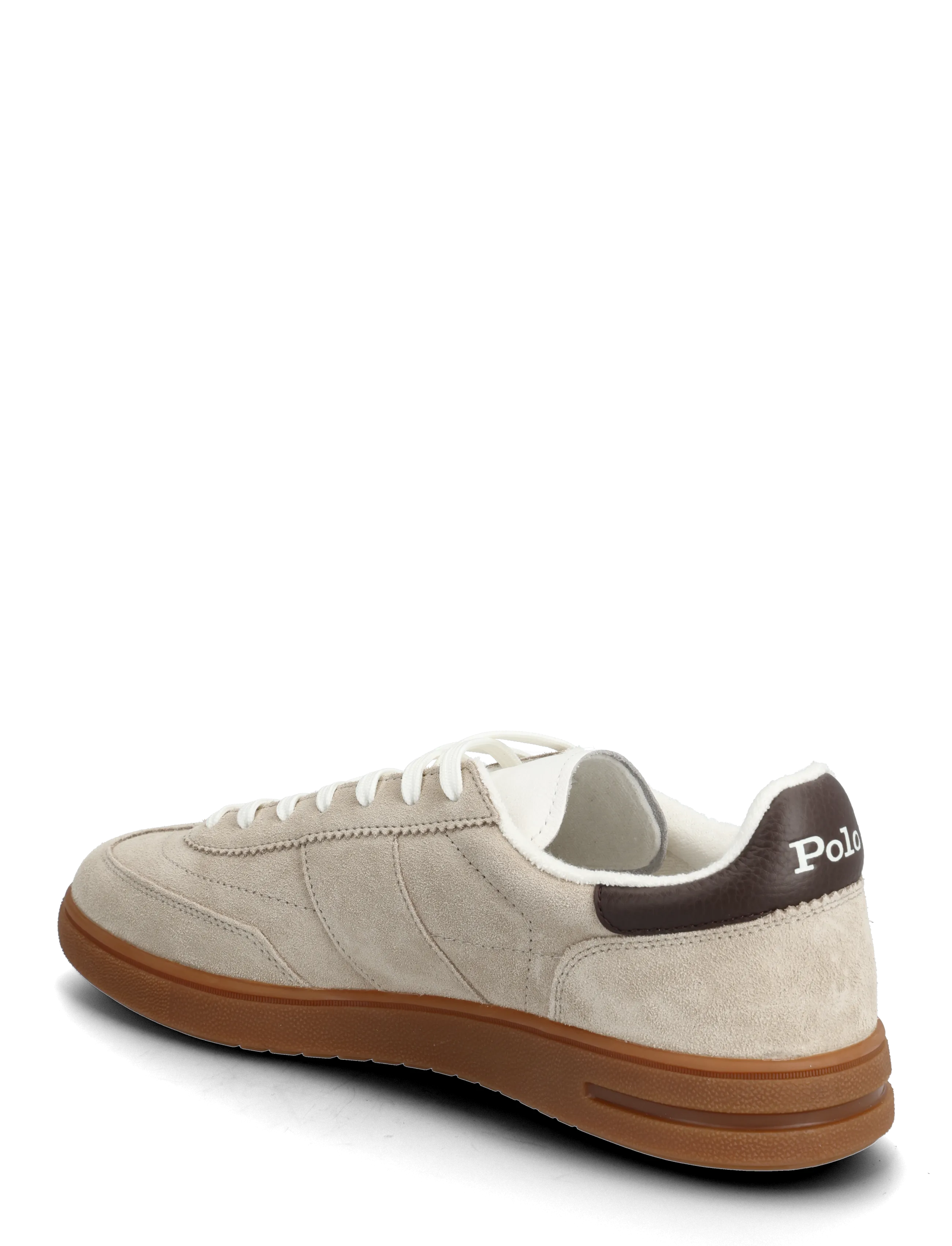 Polo Ralph Lauren - SUEDE-BEDFORD PP-SK-LTL - lave sneakers - milkshake/dark br - 2