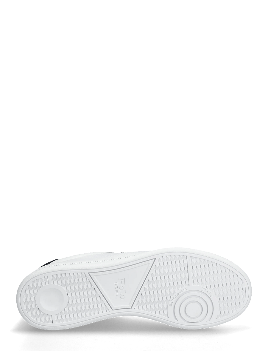 Polo Ralph Lauren - Heritage Court II Leather Sneaker - low-top sneaker - white/hunter navy - 4