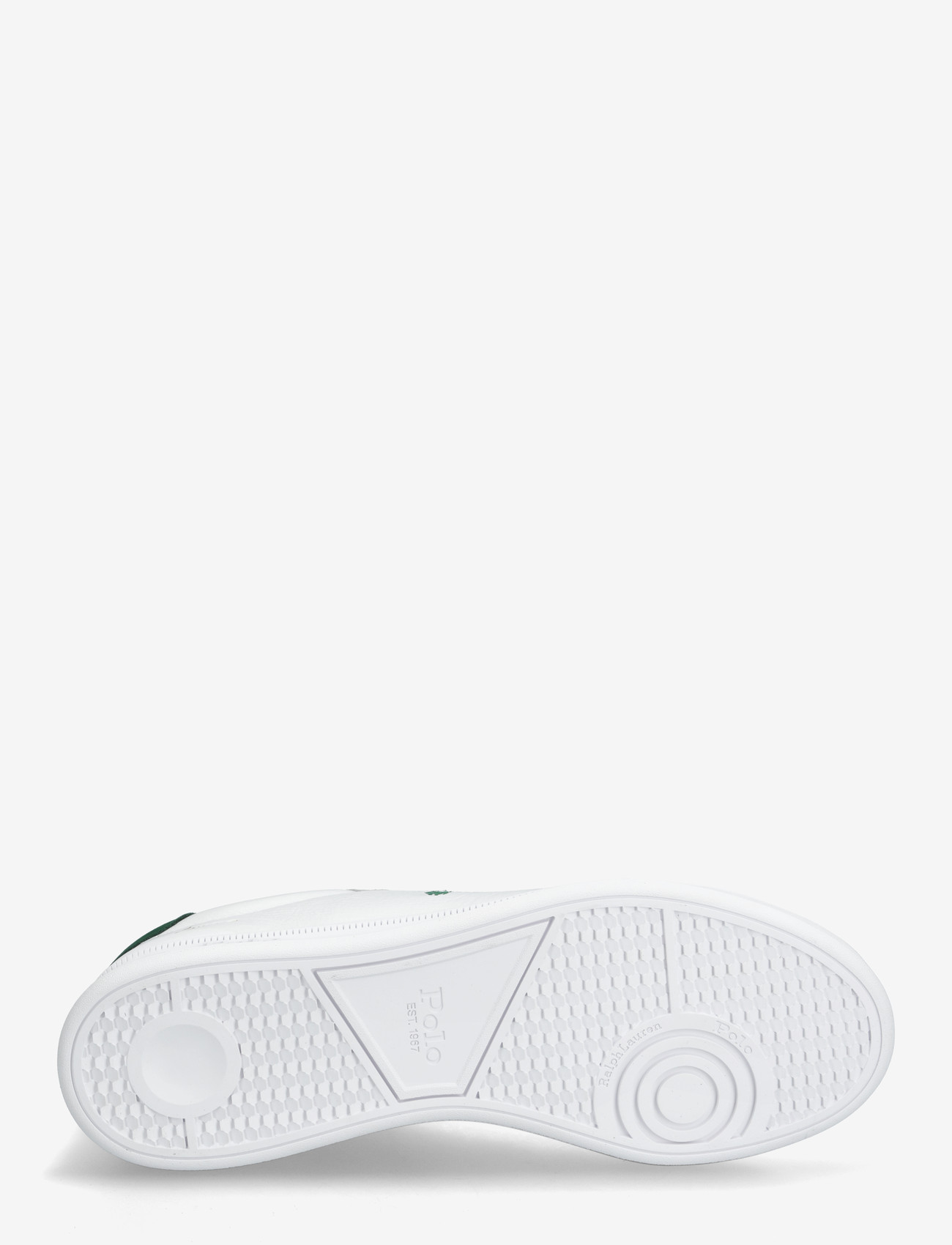 Polo Ralph Lauren - Heritage Court II Leather Sneaker - niedriger schnitt - white/new forest - 4