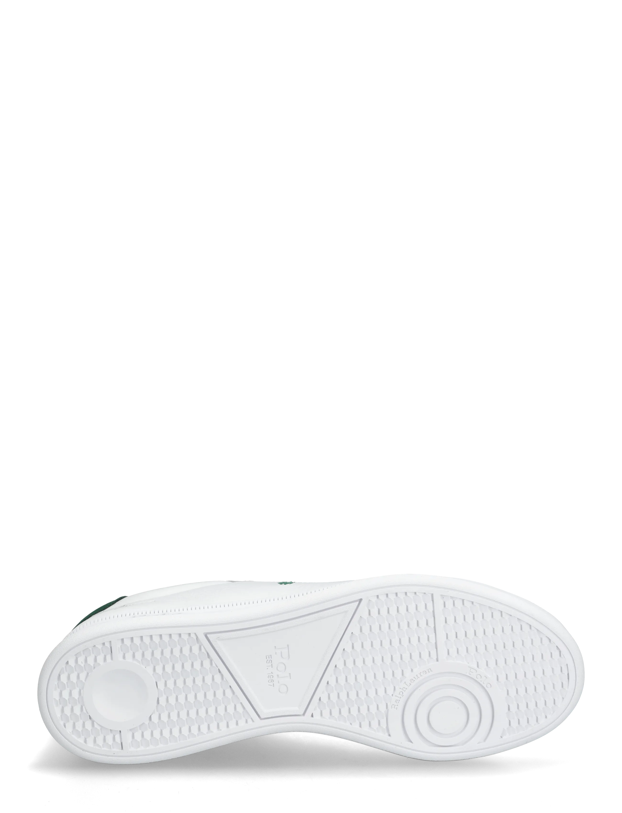 Polo Ralph Lauren - Heritage Court II Leather Sneaker - low tops - white/new forest - 4