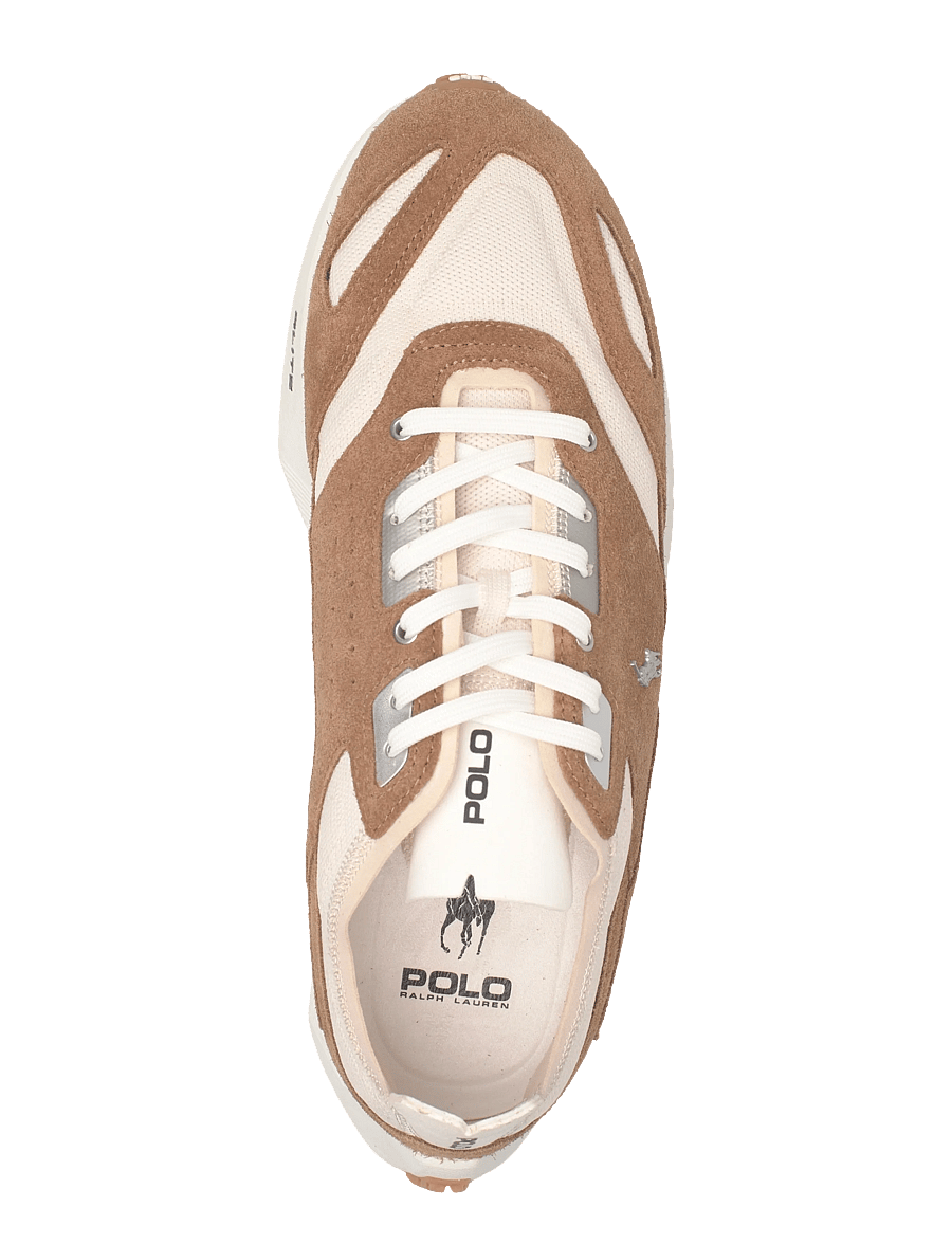 Polo Ralph Lauren - Boerum Suede-Paneled Knit Sneaker - madala säärega - desert tan/deckwa - 3