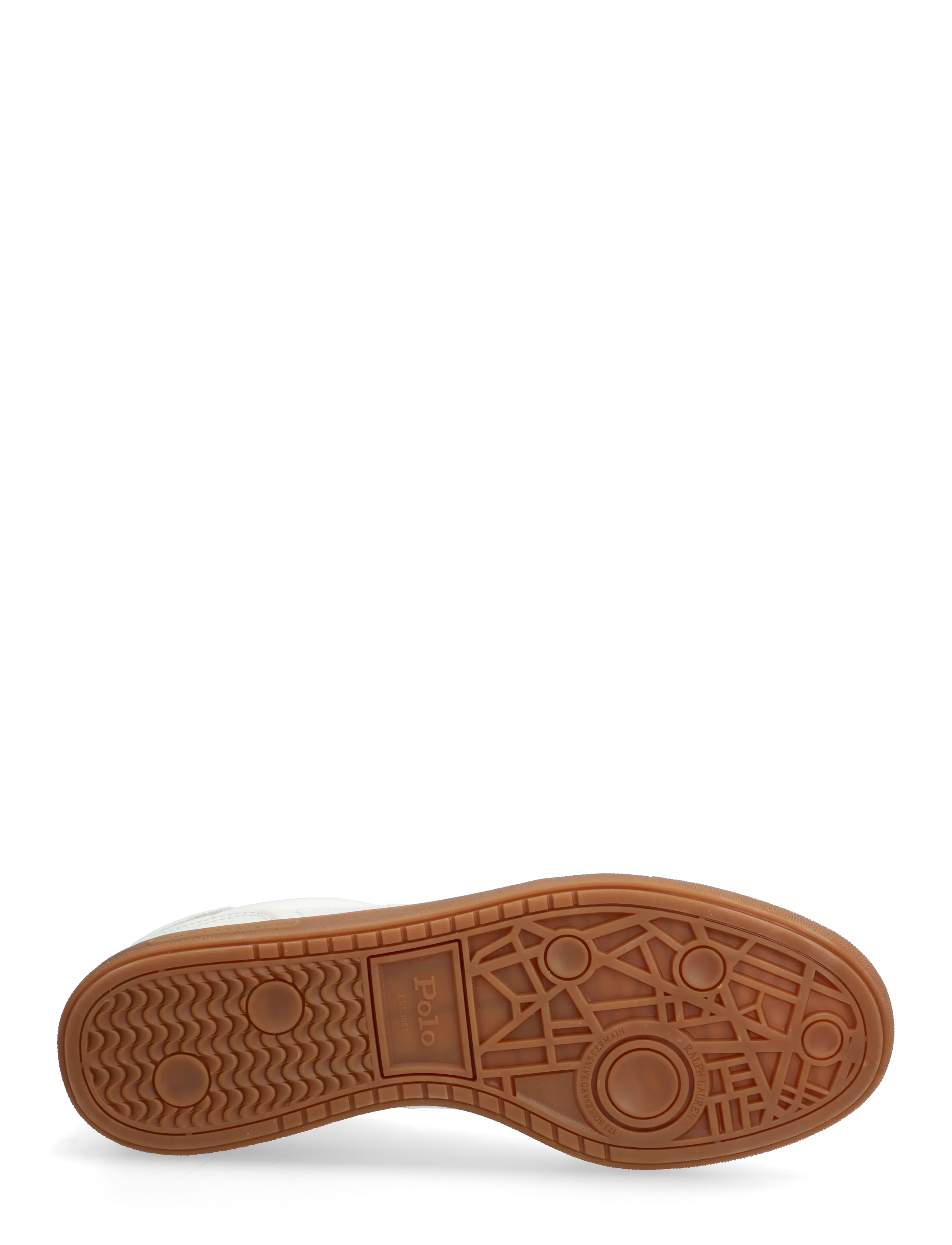 Polo Ralph Lauren - Bedford Leather-Suede Sneaker - laag sneakers - deckwash white - 4