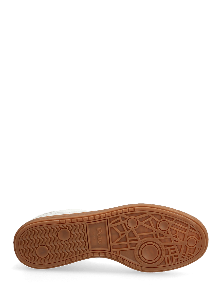 Polo Ralph Lauren - Bedford Leather-Suede Sneaker - low-top sneaker - deckwash white - 4