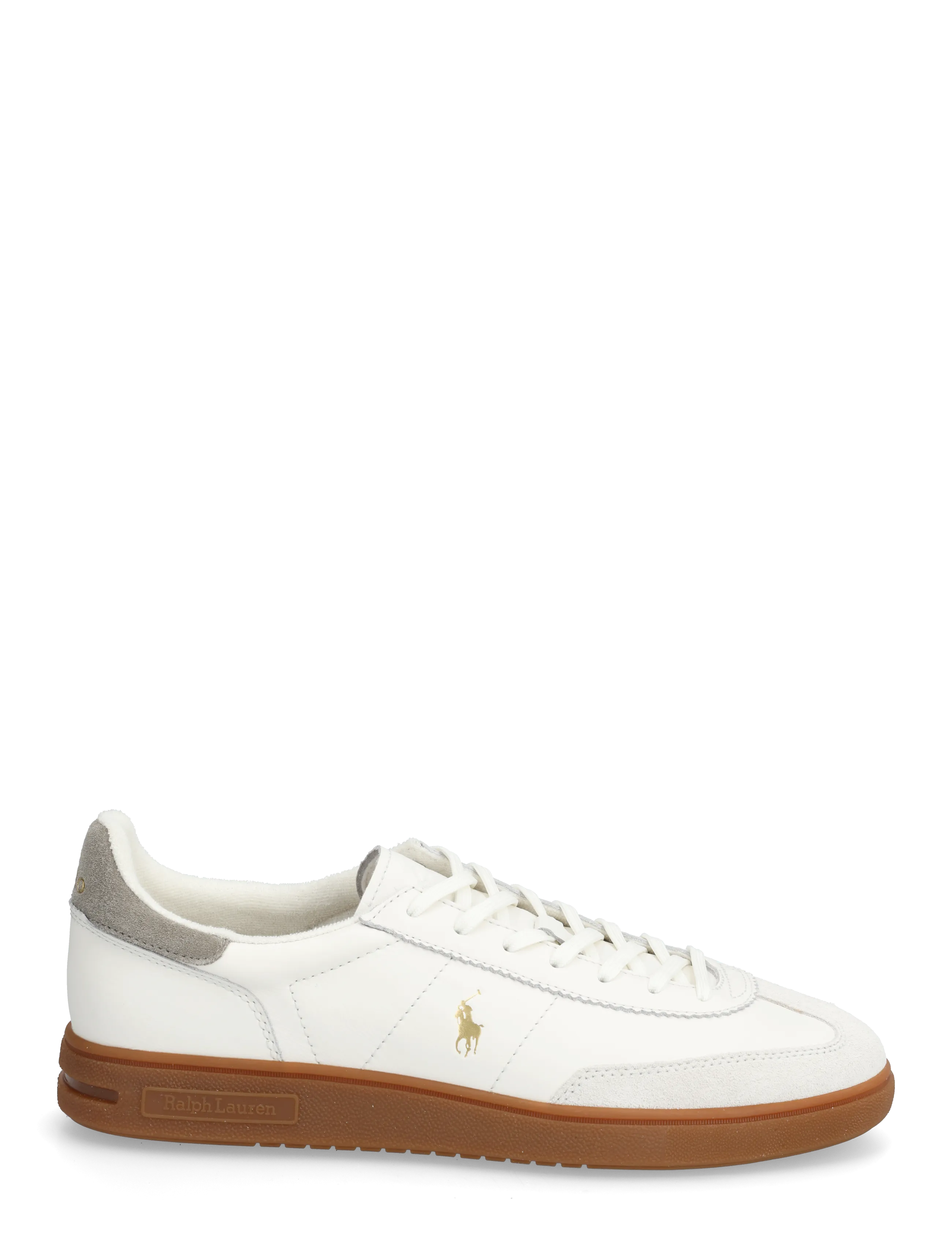 Polo Ralph Lauren - Bedford Leather-Suede Sneaker - lave sneakers - deckwash white/ea - 1
