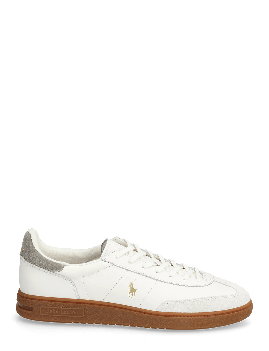 Polo Ralph Lauren - Bedford Leather-Suede Sneaker - lave sneakers - deckwash white/ea - 1