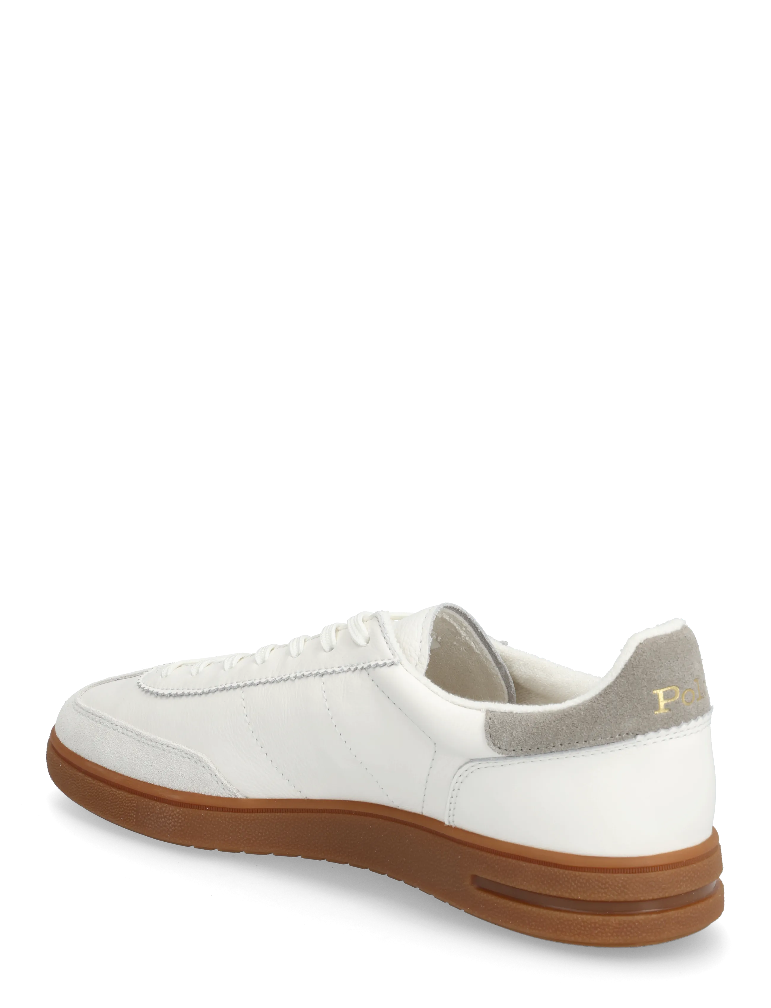Polo Ralph Lauren - Bedford Leather-Suede Sneaker - lave sneakers - deckwash white/ea - 2