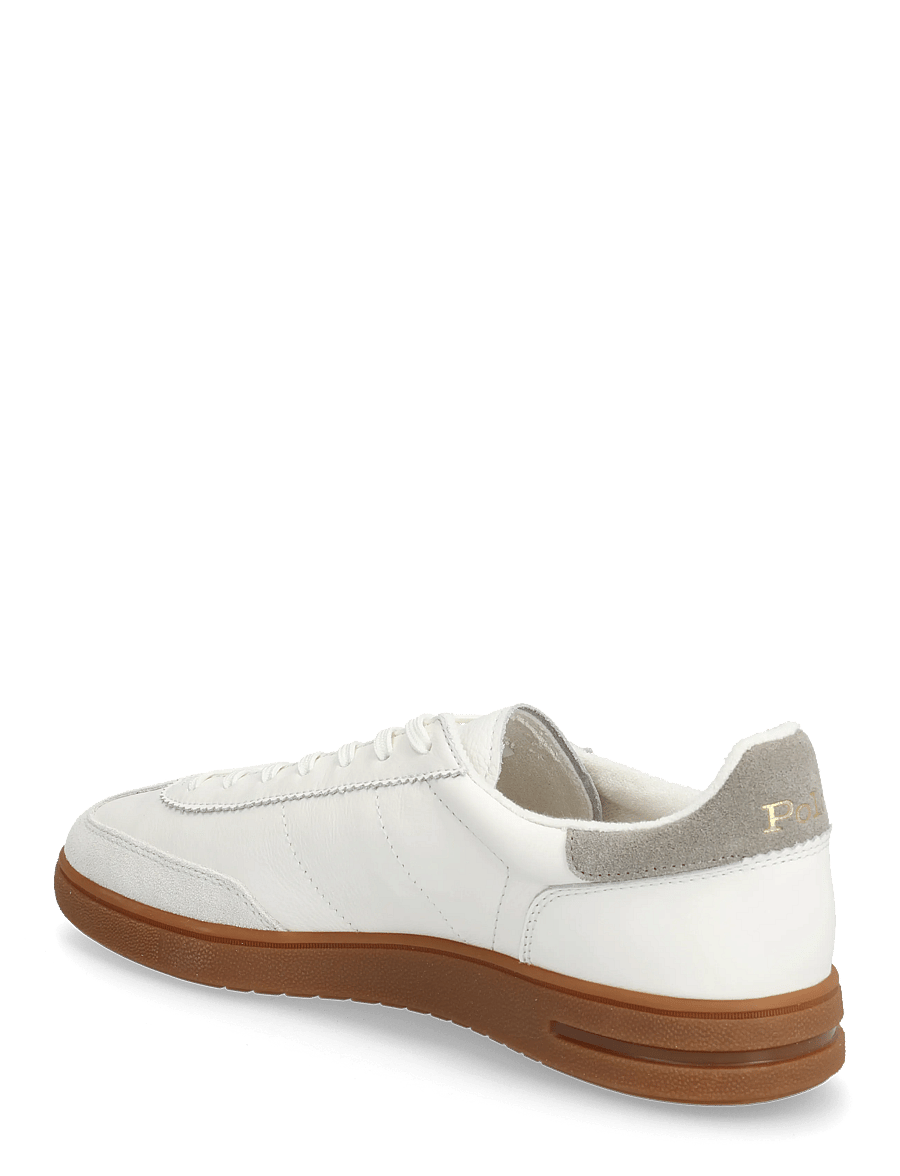 Polo Ralph Lauren - Bedford Leather-Suede Sneaker - lave sneakers - deckwash white/ea - 2