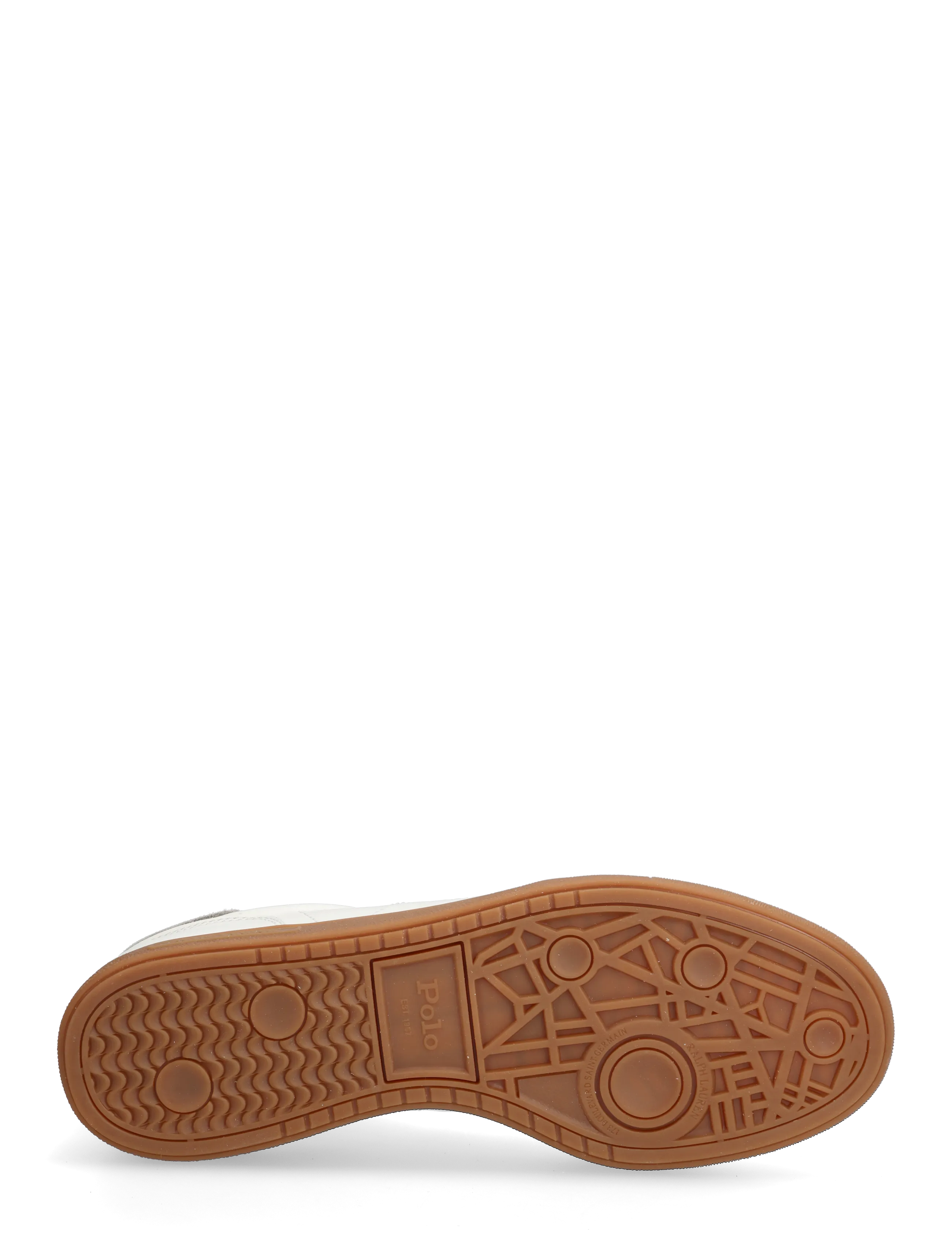 Polo Ralph Lauren - Bedford Leather-Suede Sneaker - lave sneakers - deckwash white/ea - 4