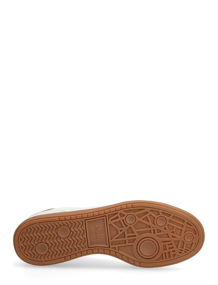 Polo Ralph Lauren - Bedford Leather-Suede Sneaker - lave sneakers - deckwash white/ea - 4