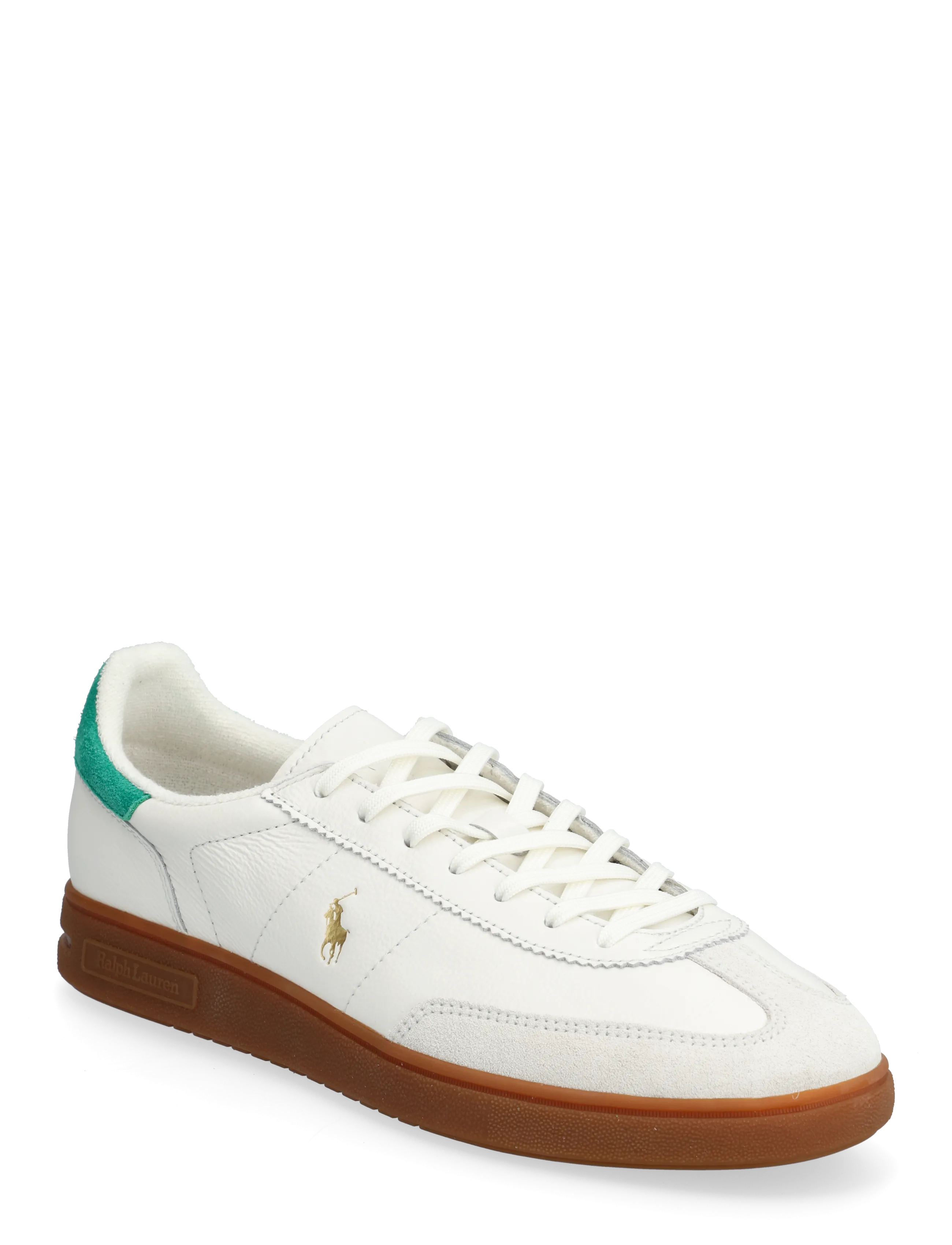 Polo Ralph Lauren Bedford Leather-Suede Sneaker - Sneakers - DECKWASH WHITE/ER / white