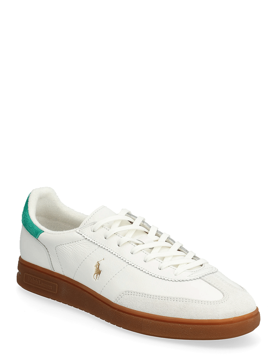 Polo Ralph Lauren - Bedford Leather-Suede Sneaker - madala säärega - deckwash white/er - 0