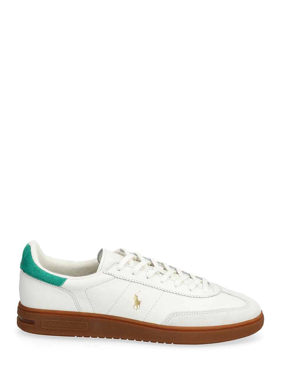 Polo Ralph Lauren - Bedford Leather-Suede Sneaker - madala säärega - deckwash white/er - 1