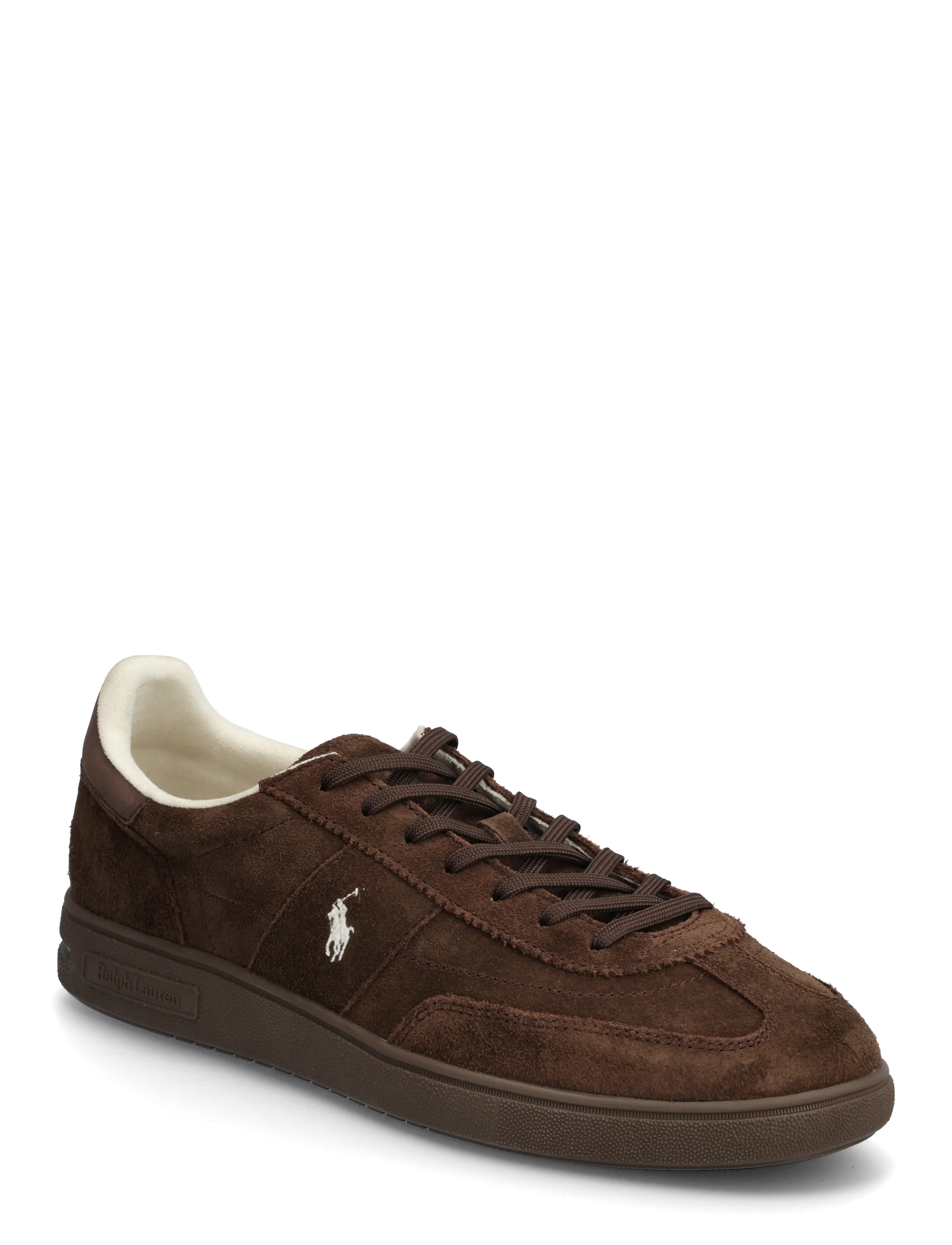 Polo Ralph Lauren Bedford Suede Sneaker, 44, Brown, Sneakers > Sneakers Med Lav Top, Herre