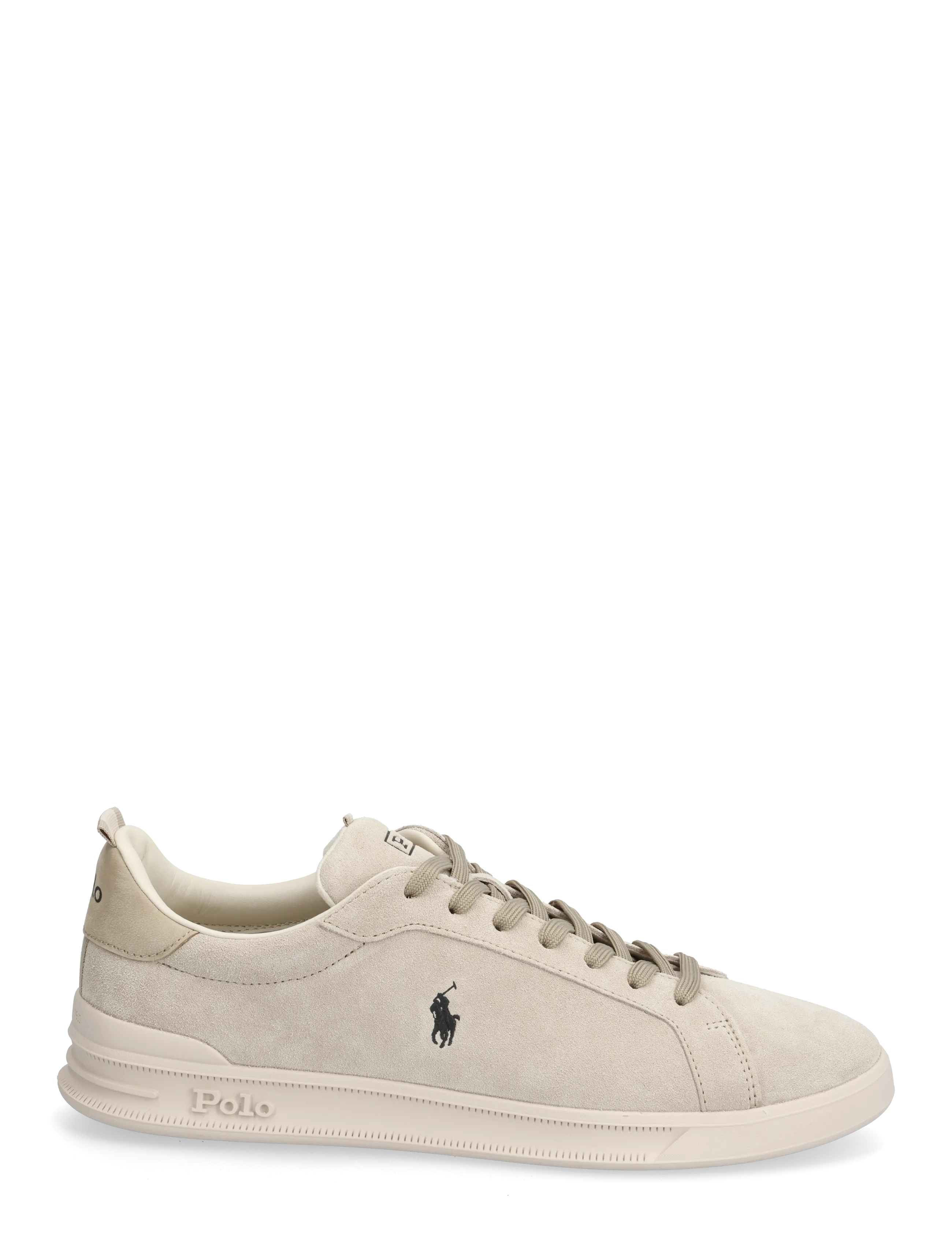 Polo Ralph Lauren - Heritage Court II Suede Sneaker - low-top sneaker - tonal milkshake - 1
