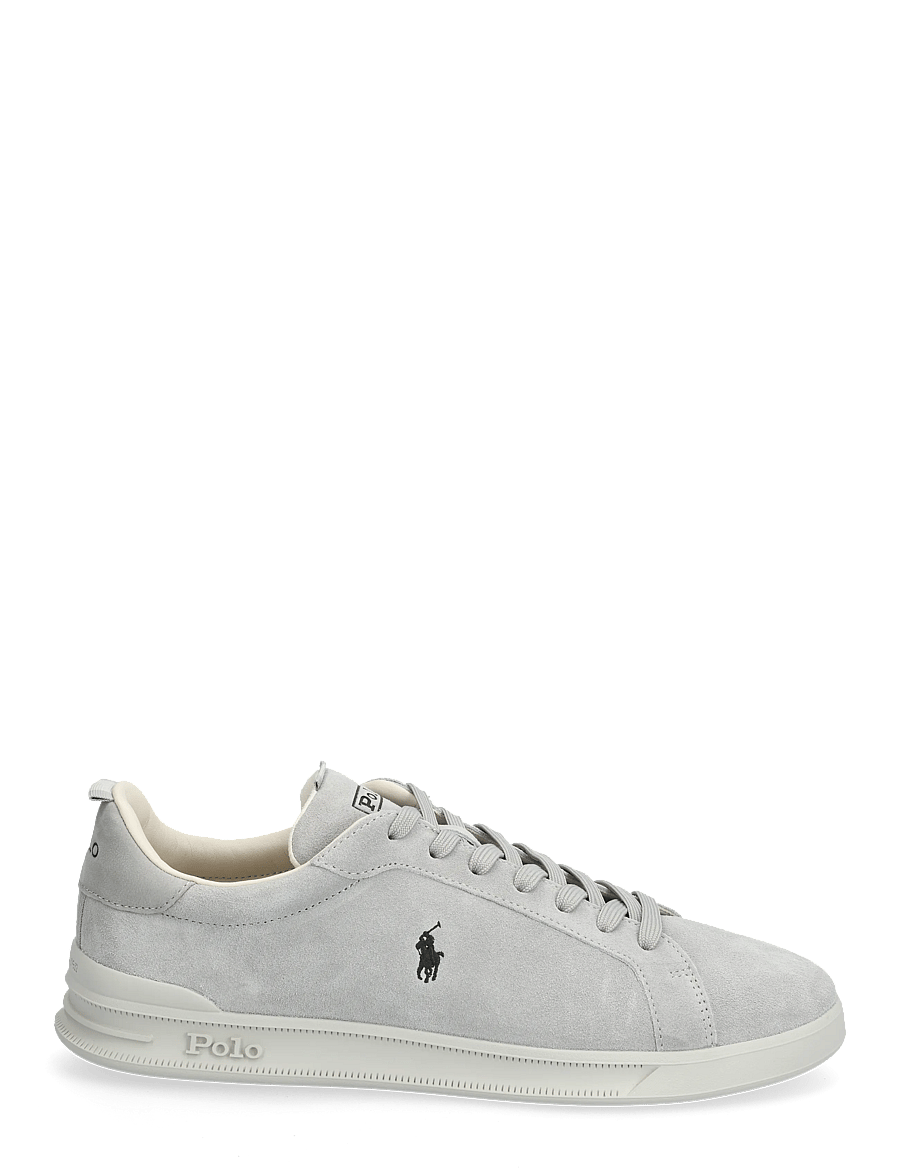 Polo Ralph Lauren - Heritage Court II Suede Sneaker - low-top sneaker - tonal soft grey - 1