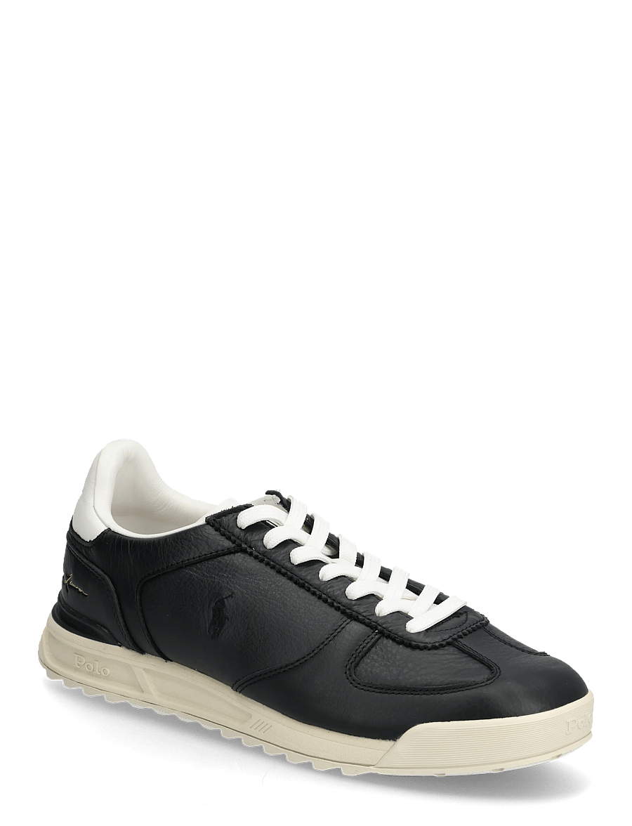 Polo Ralph Lauren - Varick Leather Sneaker - lave sneakers - black - 0