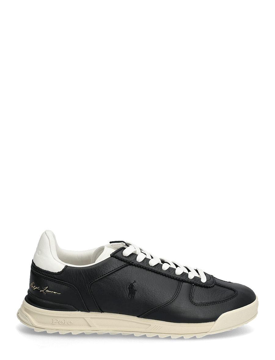 Polo Ralph Lauren - Varick Leather Sneaker - lave sneakers - black - 1