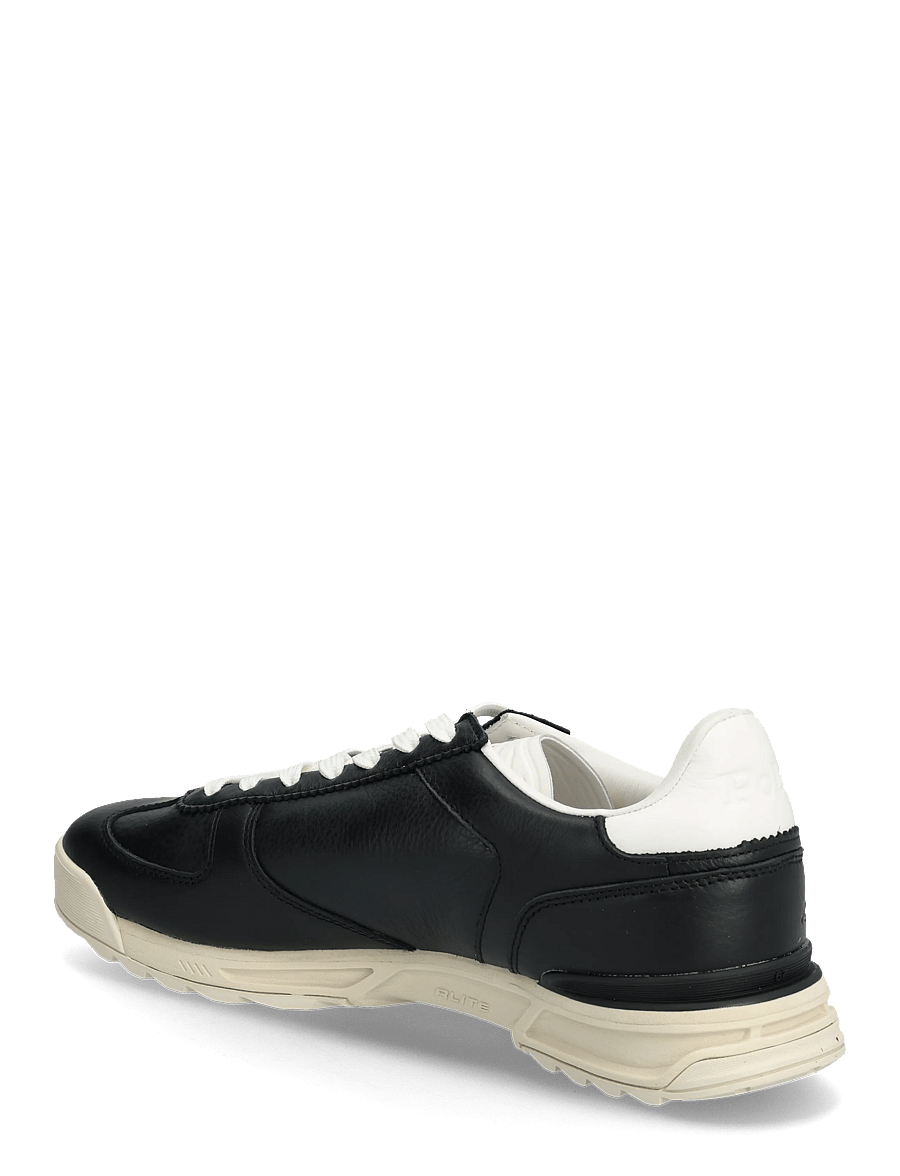 Polo Ralph Lauren - Varick Leather Sneaker - lave sneakers - black - 2