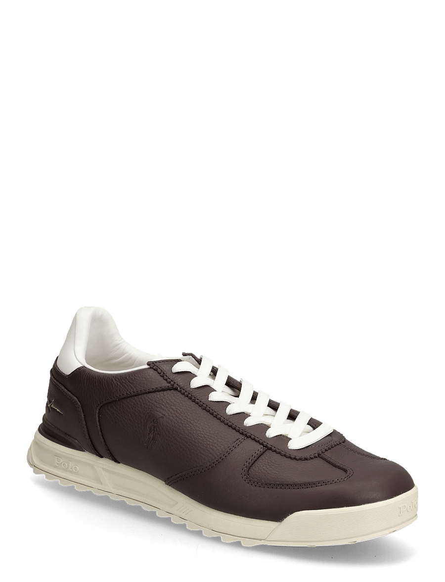 Polo Ralph Lauren - Varick Leather Sneaker - madala säärega - dark brown - 0