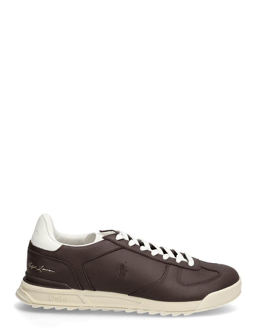 Polo Ralph Lauren - Varick Leather Sneaker - madala säärega - dark brown - 1