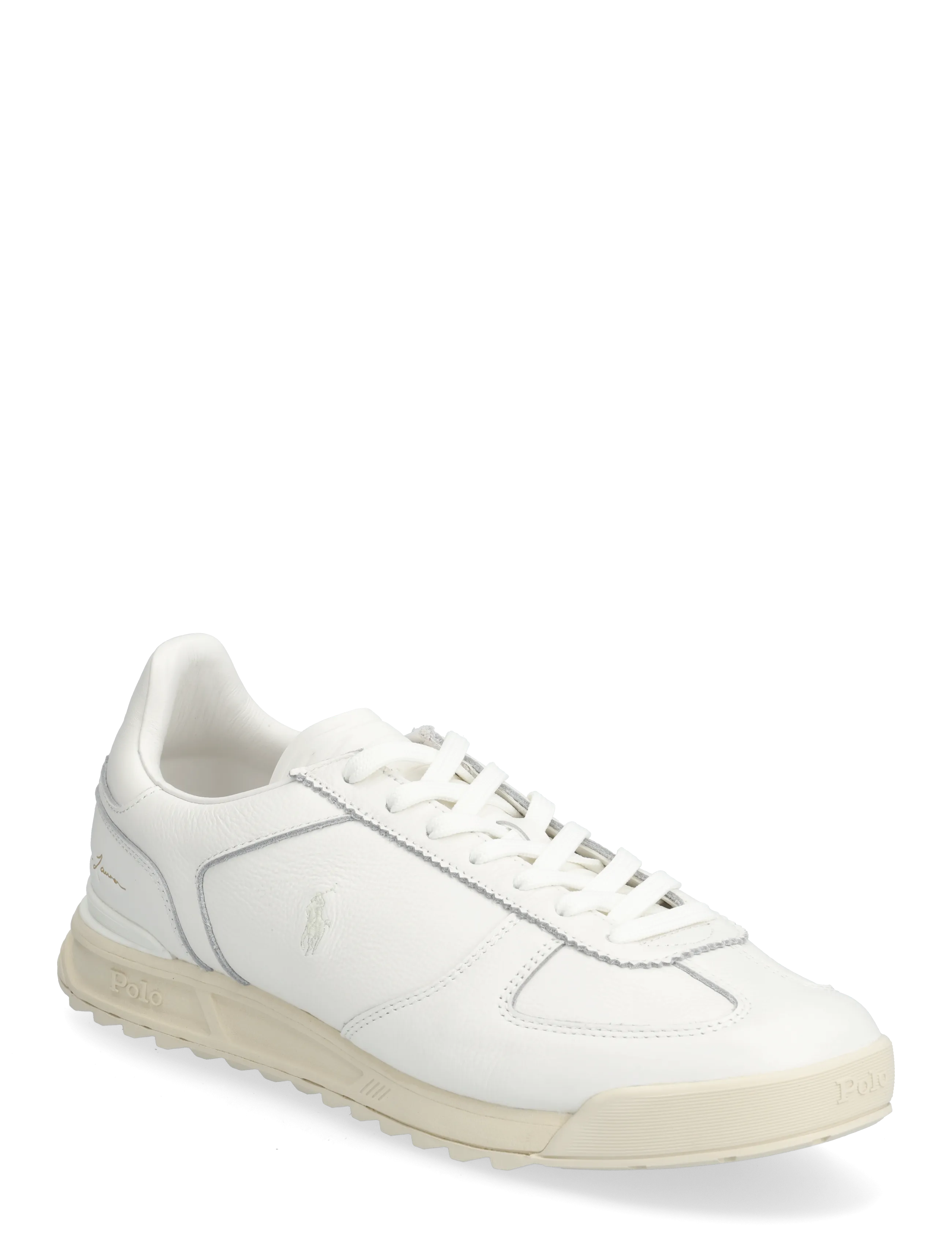 Polo Ralph Lauren Varick Leather Sneaker, Mænd, Læder Sneakers, Hvid, Str: 43