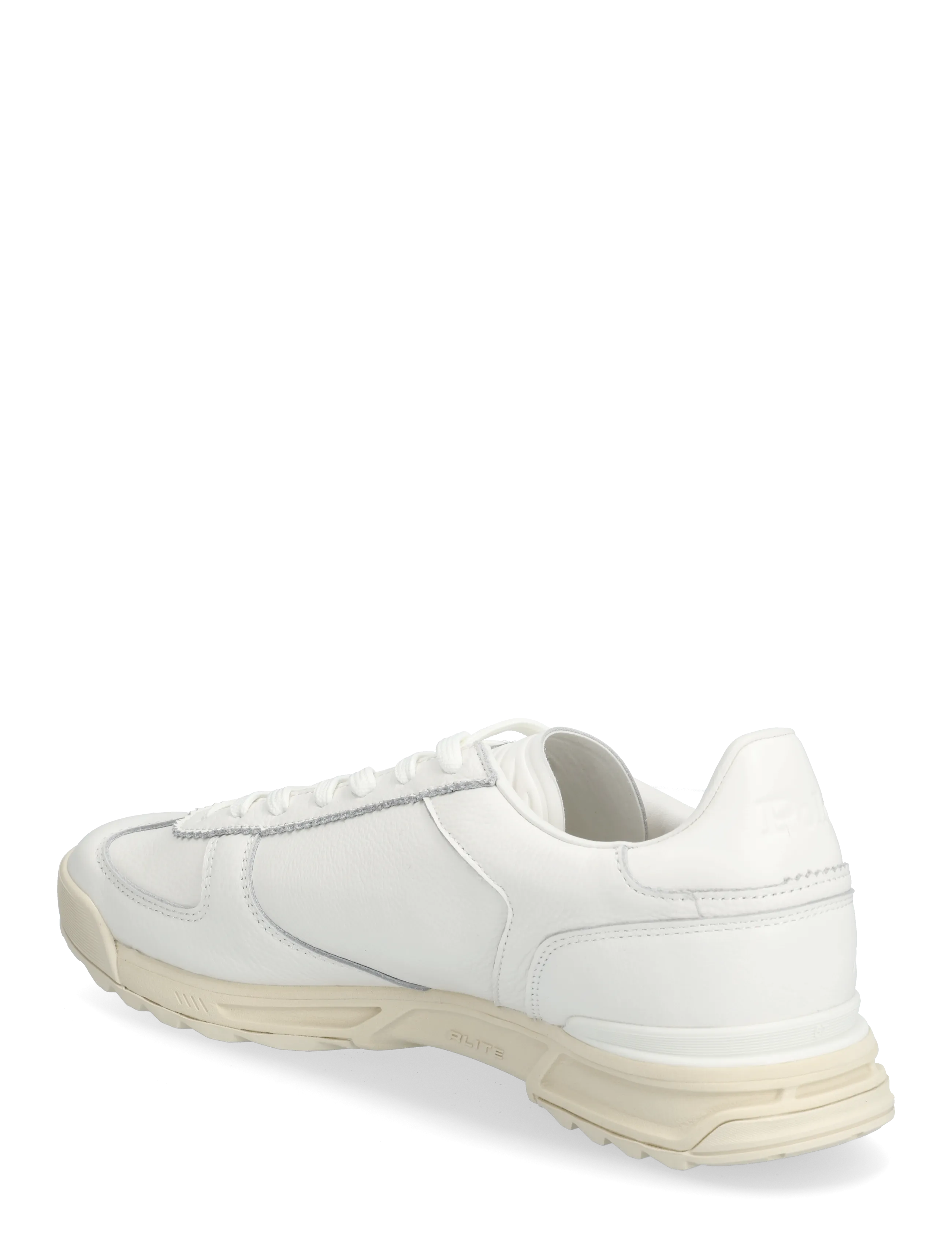 Polo Ralph Lauren - LEATHER-VARICK SIG-SK-LTL - niedriger schnitt - deckwash white - 2