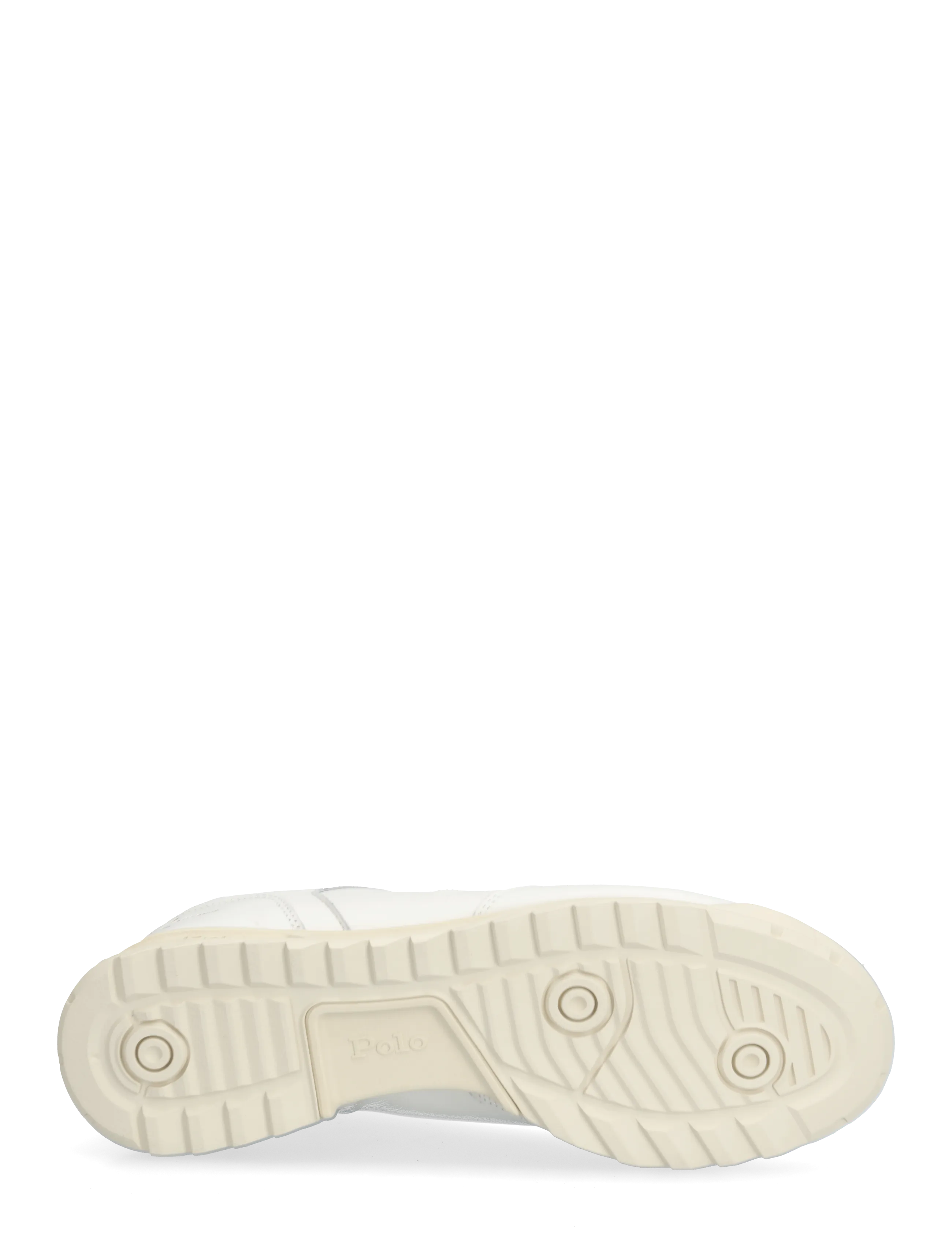 Polo Ralph Lauren - LEATHER-VARICK SIG-SK-LTL - niedriger schnitt - deckwash white - 4