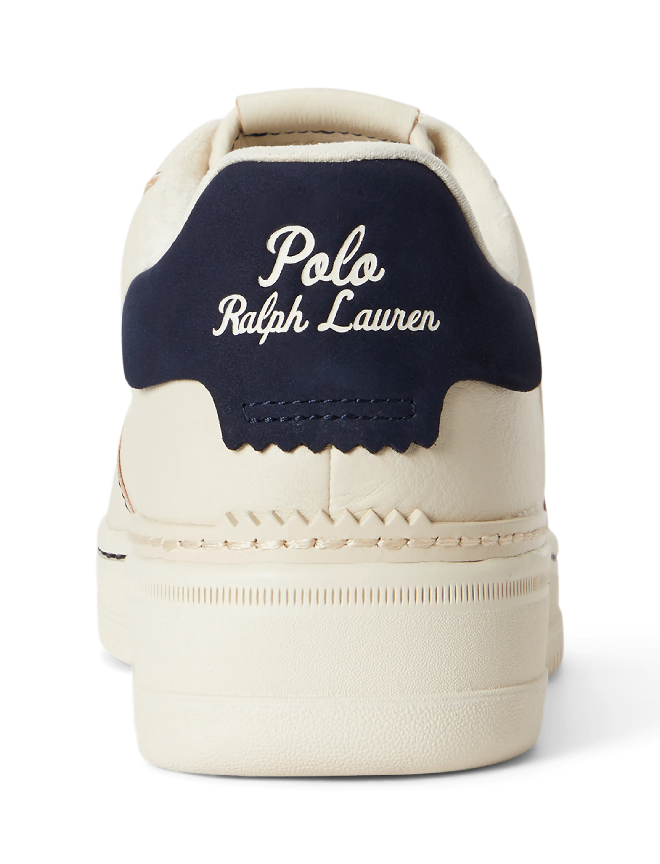 Polo Ralph Lauren - Masters Court Leather Sneaker - low tops - ecru/navy - 4