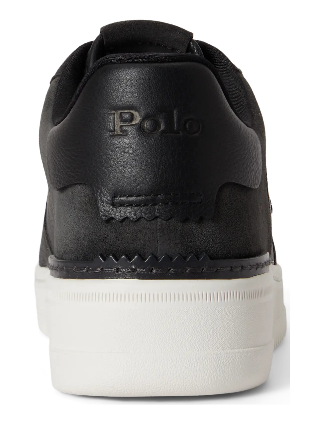 Polo Ralph Lauren - Masters Court Leather-Suede Sneaker - lave sneakers - black/faded black - 1