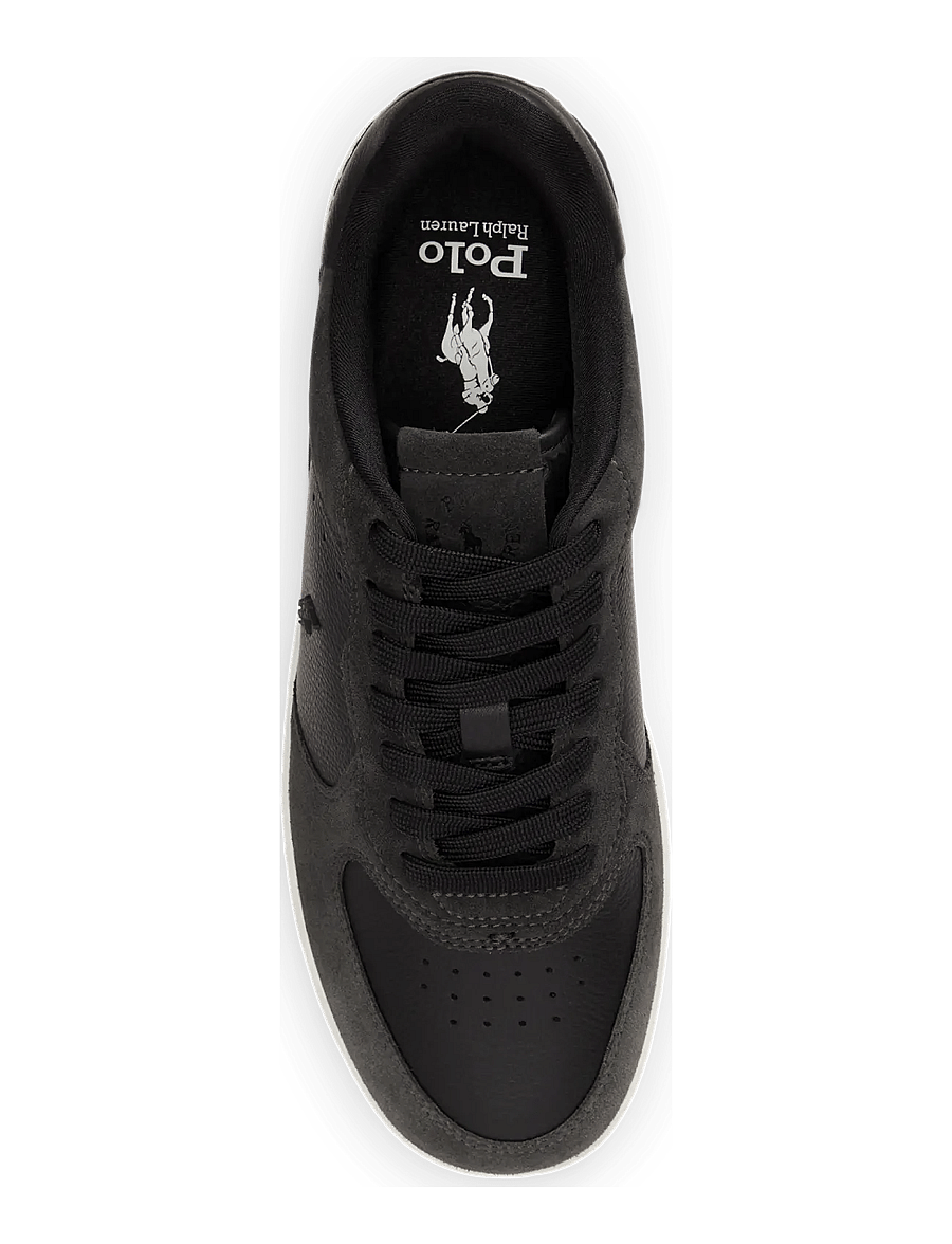 Polo Ralph Lauren - Masters Court Leather-Suede Sneaker - lave sneakers - black/faded black - 2