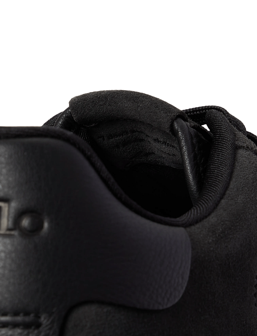 Polo Ralph Lauren - Masters Court Leather-Suede Sneaker - lave sneakers - black/faded black - 4