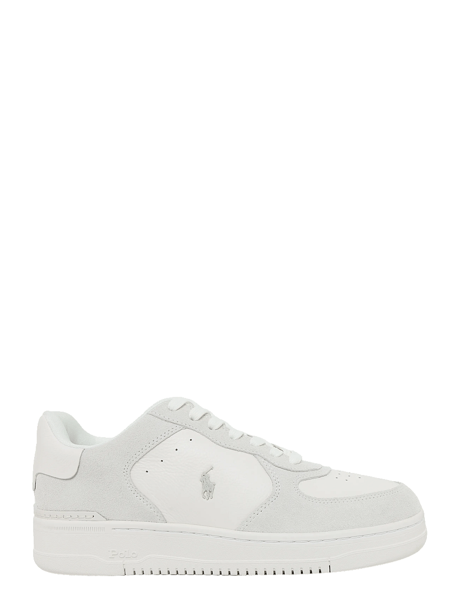 Polo Ralph Lauren - Masters Court Leather-Suede Sneaker - low-top sneaker - deckwash white/bi - 2