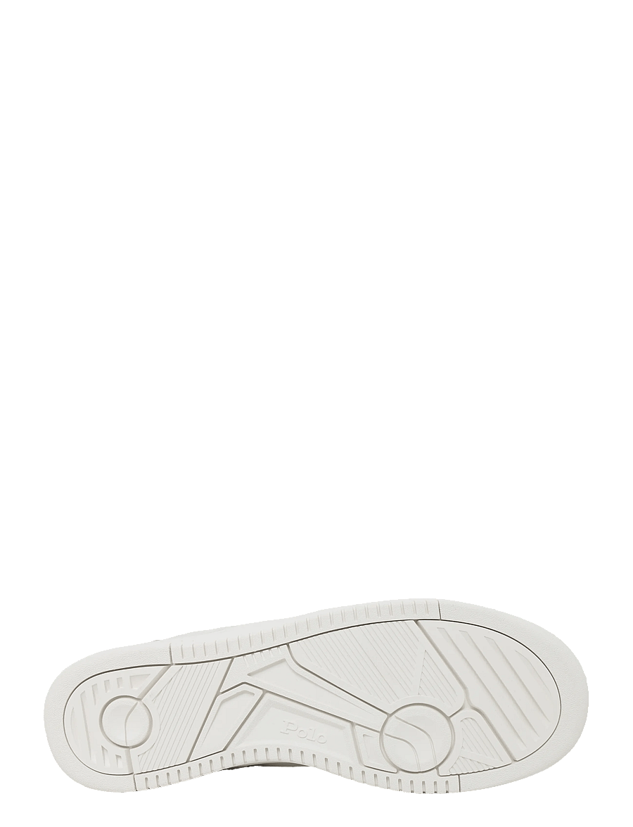 Polo Ralph Lauren - Masters Court Leather-Suede Sneaker - low-top sneaker - deckwash white/bi - 4