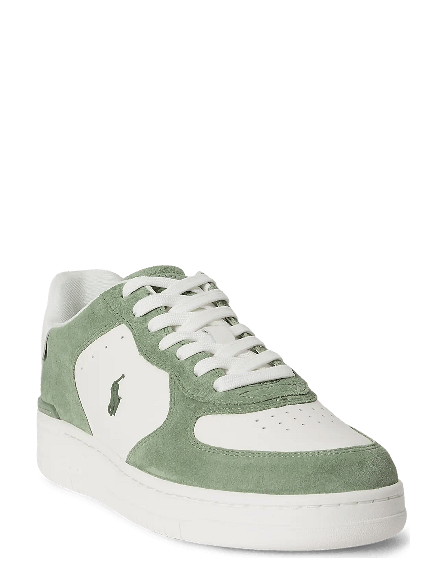 Polo Ralph Lauren - Masters Court Leather-Suede Sneaker - nach anlass kaufen - deckwash white/ca - 1