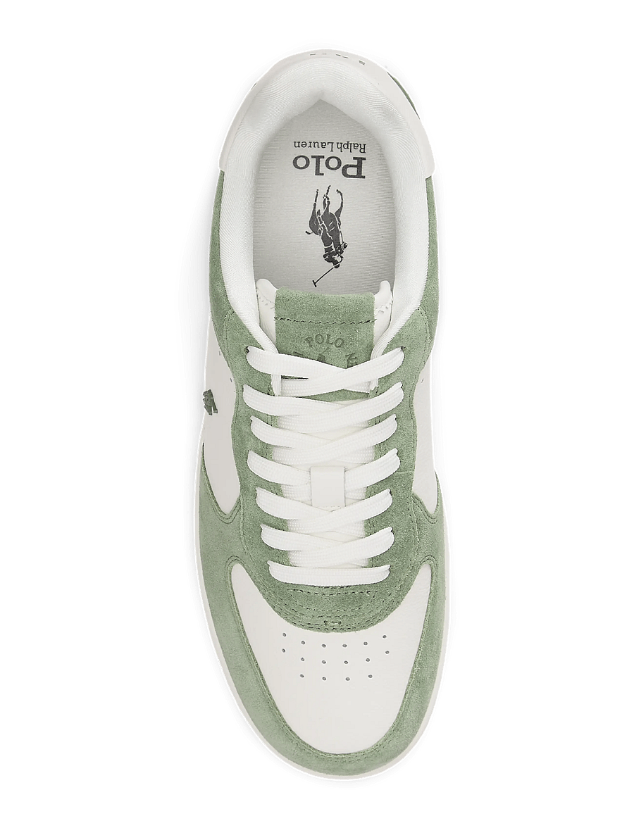 Polo Ralph Lauren - Masters Court Leather-Suede Sneaker - nach anlass kaufen - deckwash white/ca - 2