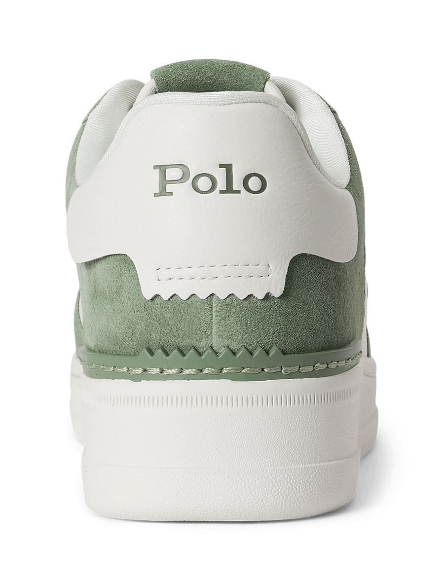Polo Ralph Lauren - Masters Court Leather-Suede Sneaker - nach anlass kaufen - deckwash white/ca - 3