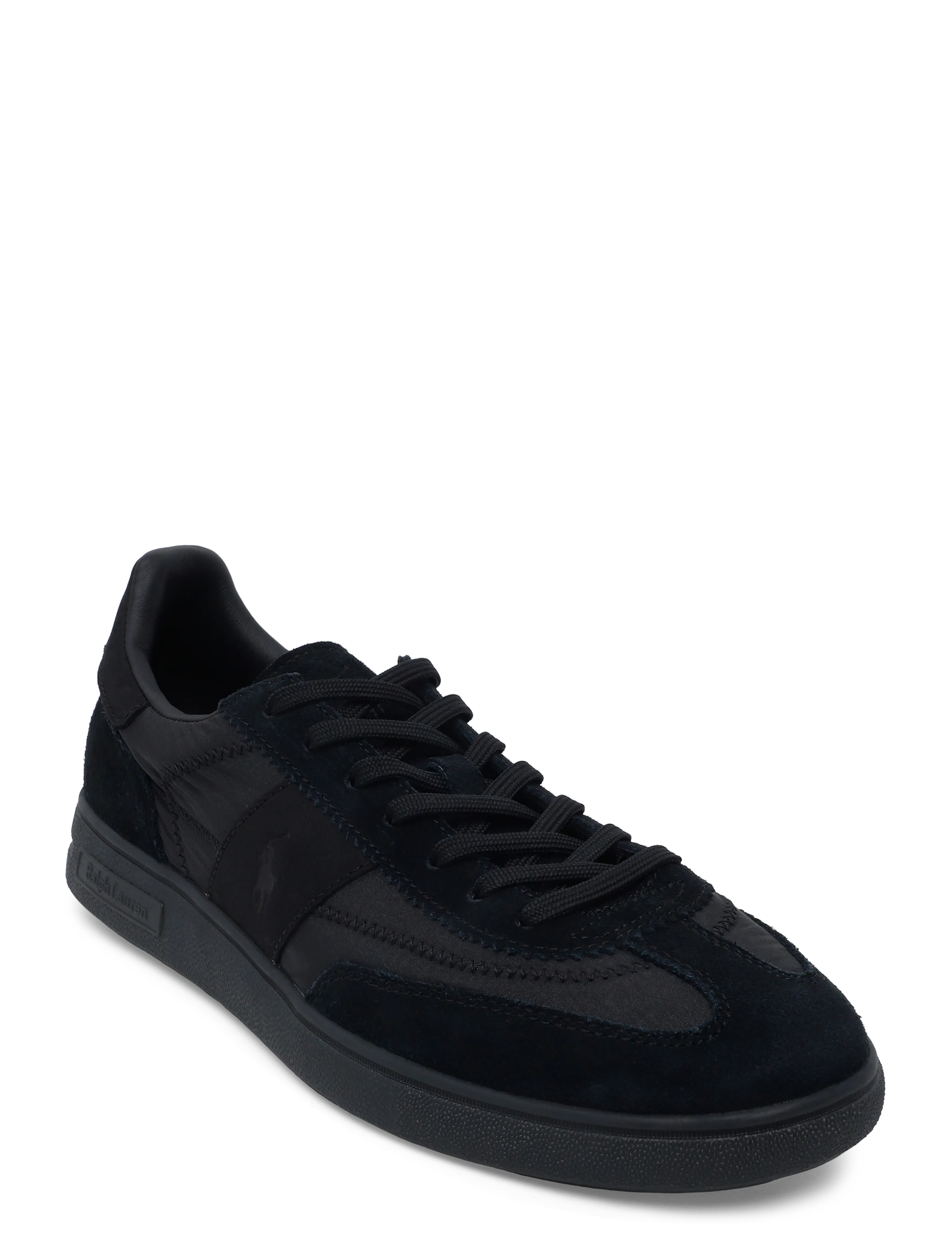 Polo Ralph Lauren WSH NYLN/SUDE/NBUCK-BEDFORD PP-SK-L - Sneakers - BLACK/FADED BLACK / black