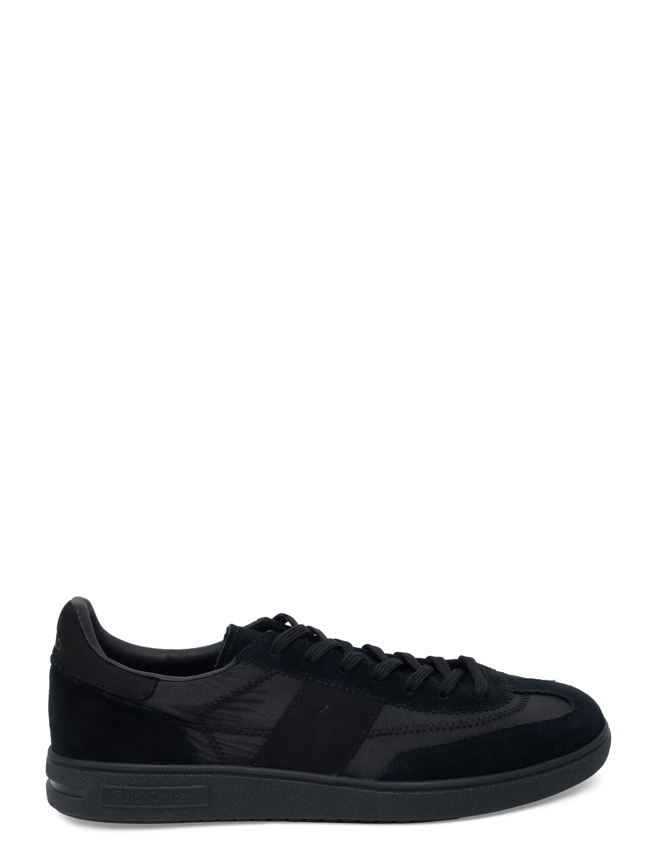 Polo Ralph Lauren - WSH NYLN/SUDE/NBUCK-BEDFORD PP-SK-L - lave sneakers - black/faded black - 2