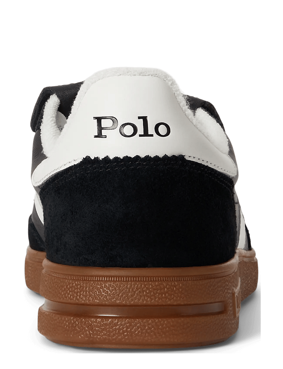 Polo Ralph Lauren - Bedford Leather-Suede Sneaker - low-top sneaker - black/deckwash wh - 2