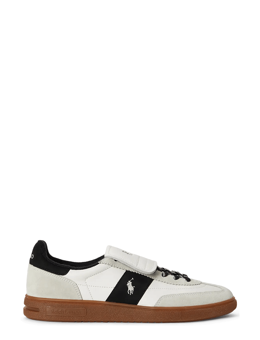 Polo Ralph Lauren - Bedford Leather-Suede Sneaker - low-top sneaker - deckwash white/bl - 0