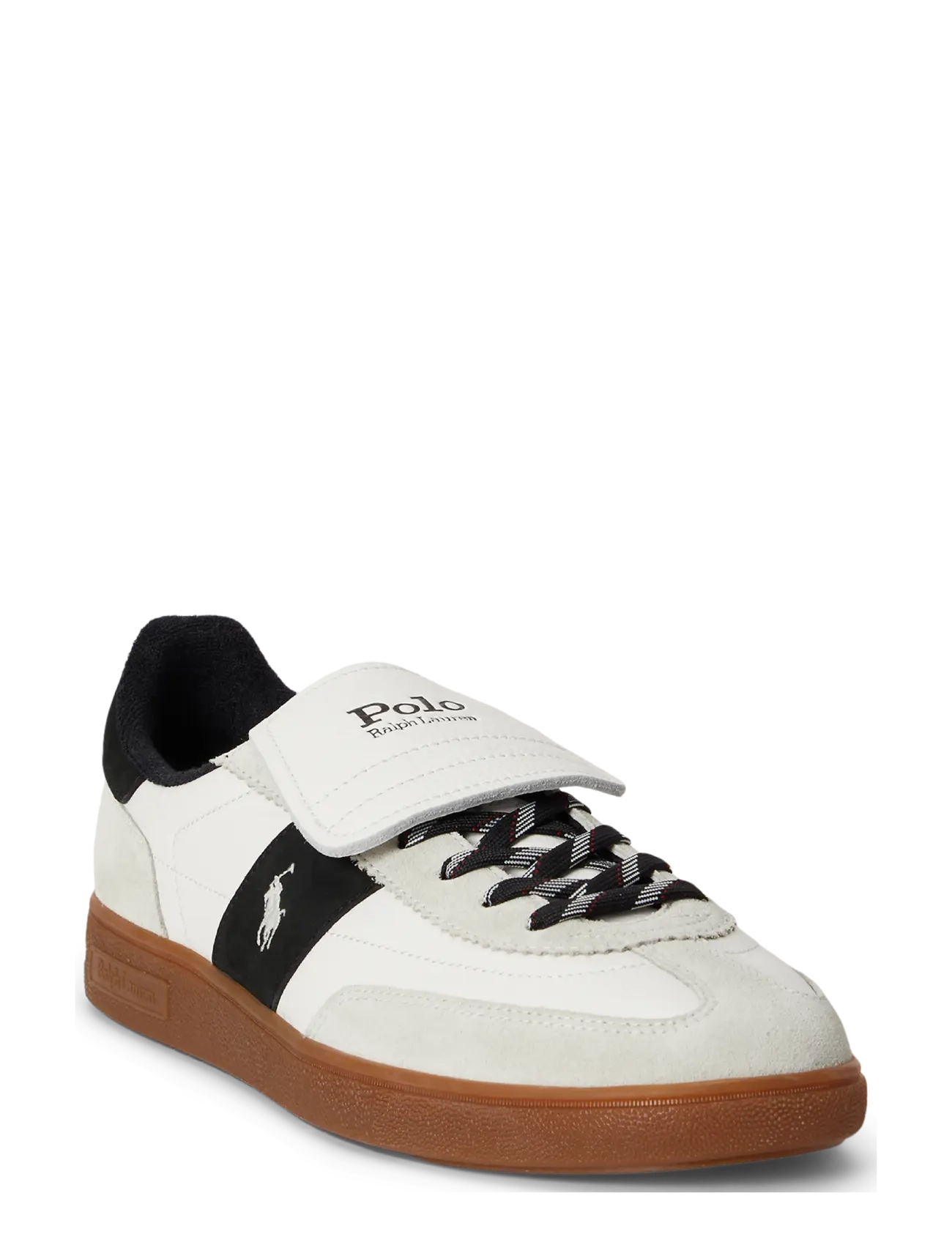 Polo Ralph Lauren - Bedford Leather-Suede Sneaker - low-top sneaker - deckwash white/bl - 2