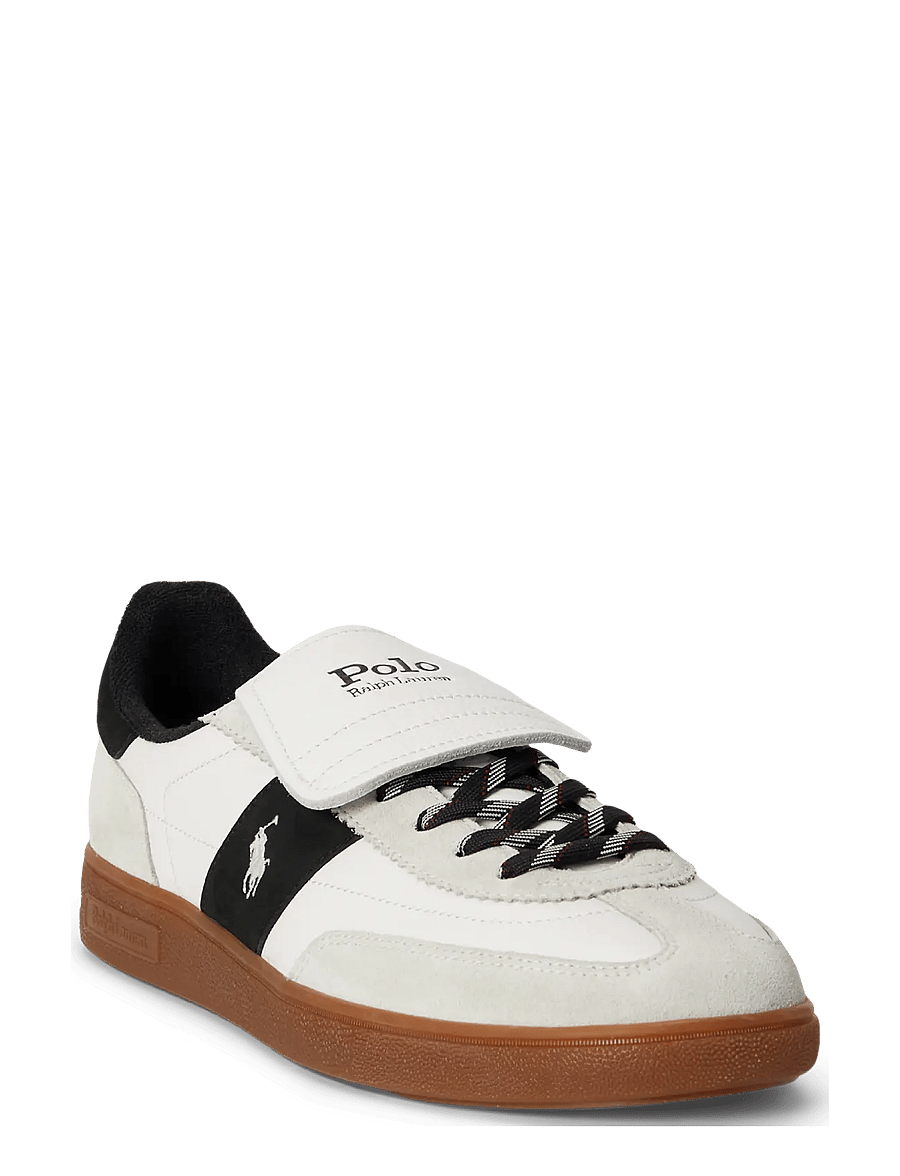 Polo Ralph Lauren - Bedford Leather-Suede Sneaker - low-top sneaker - deckwash white/bl - 2