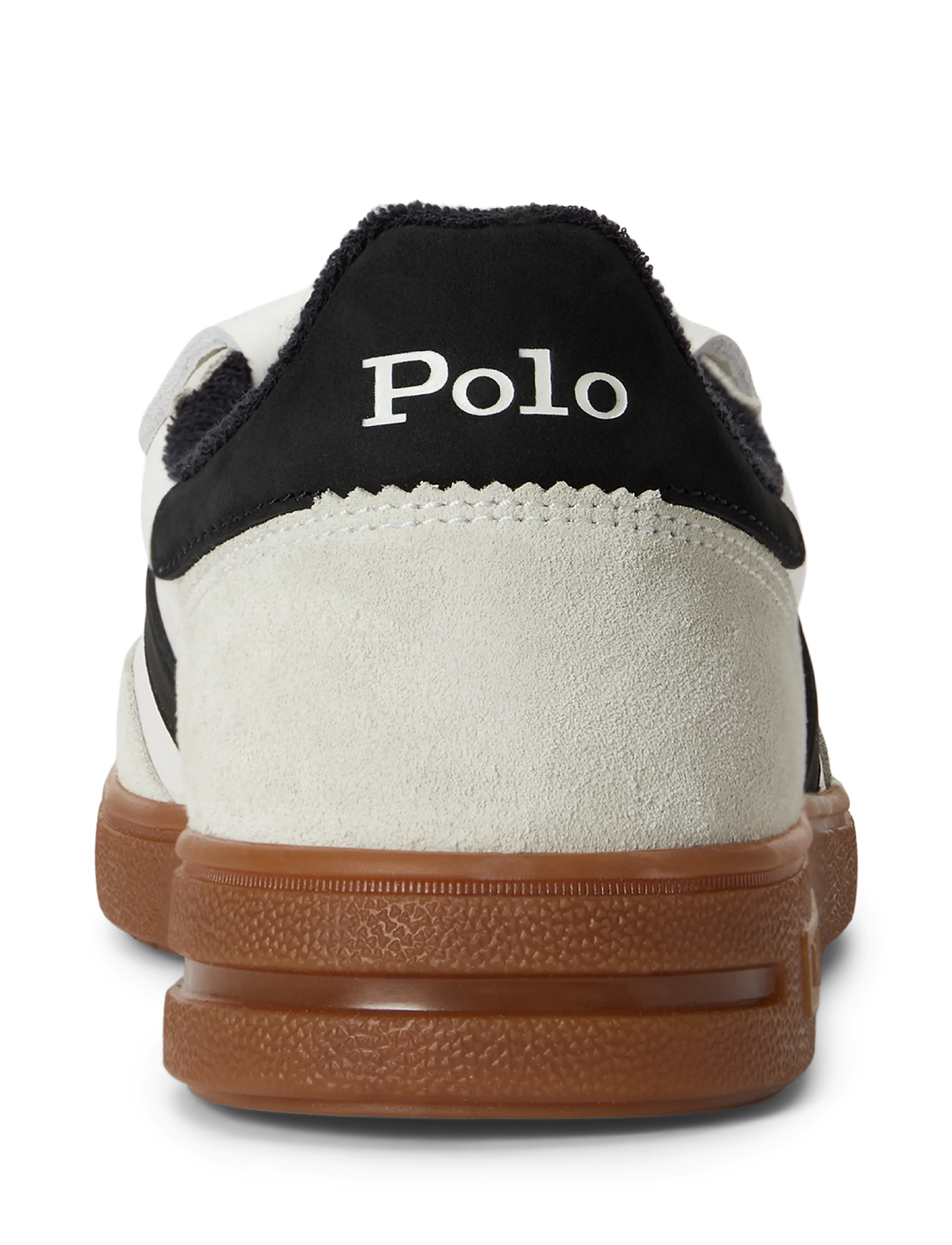 Polo Ralph Lauren - Bedford Leather-Suede Sneaker - low-top sneaker - deckwash white/bl - 4
