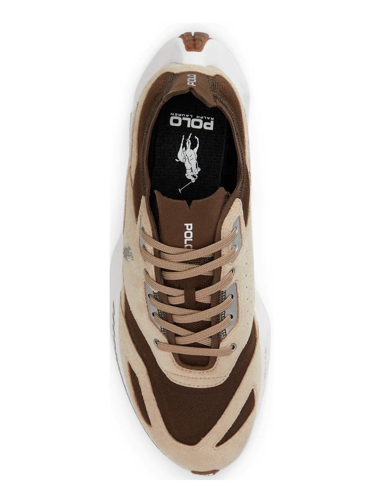 Polo Ralph Lauren - Boerum Suede-Paneled Knit Sneaker - madala säärega - milkshake/court b - 3